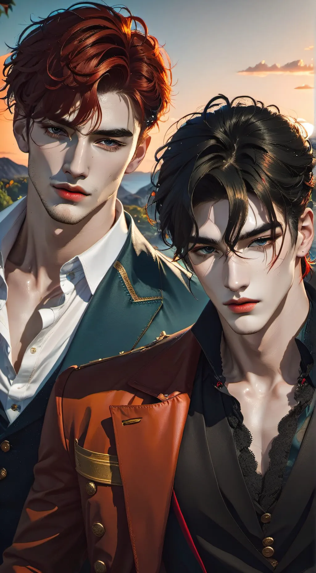 ai character: Liam and Jerome background