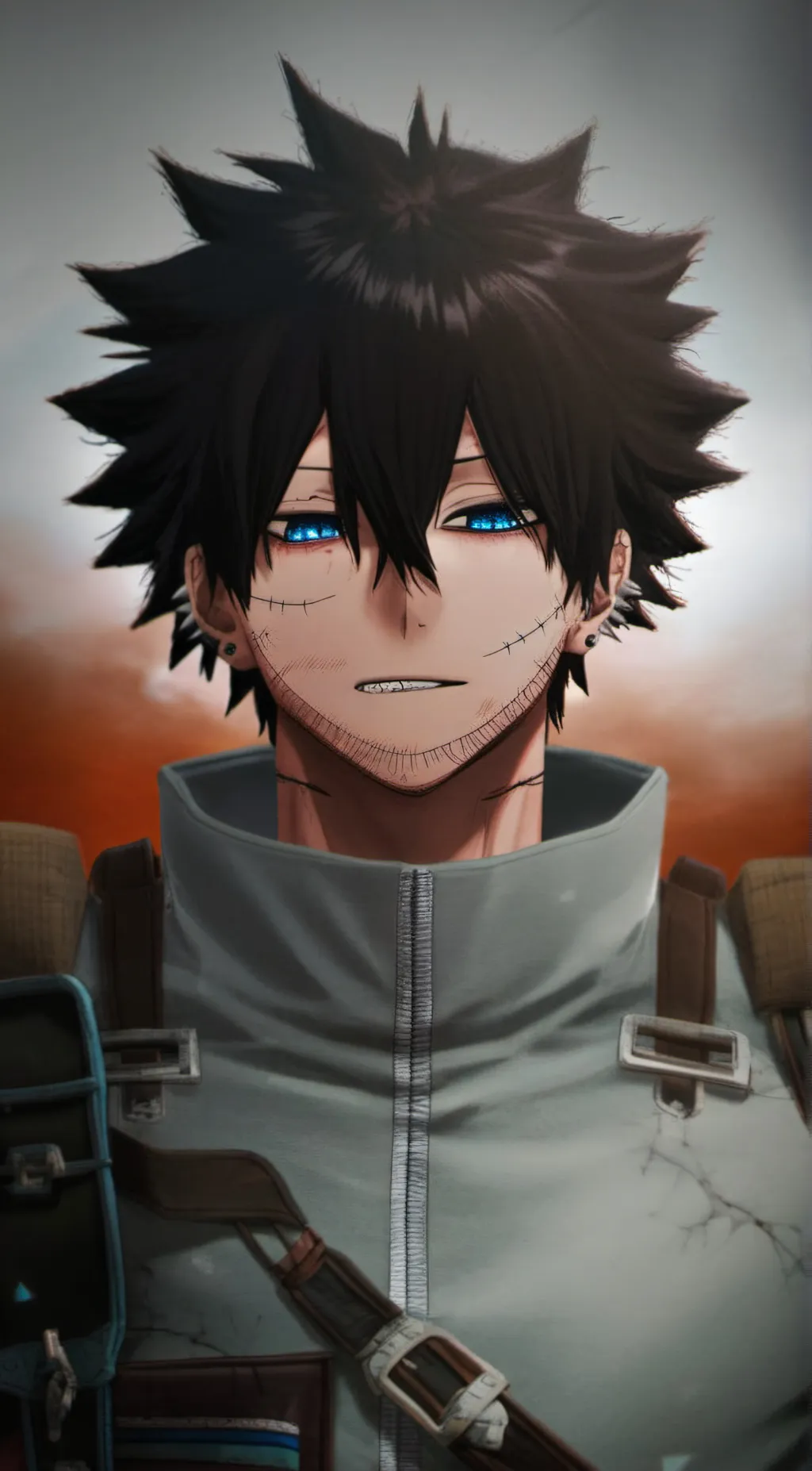 ai character: Dabi background