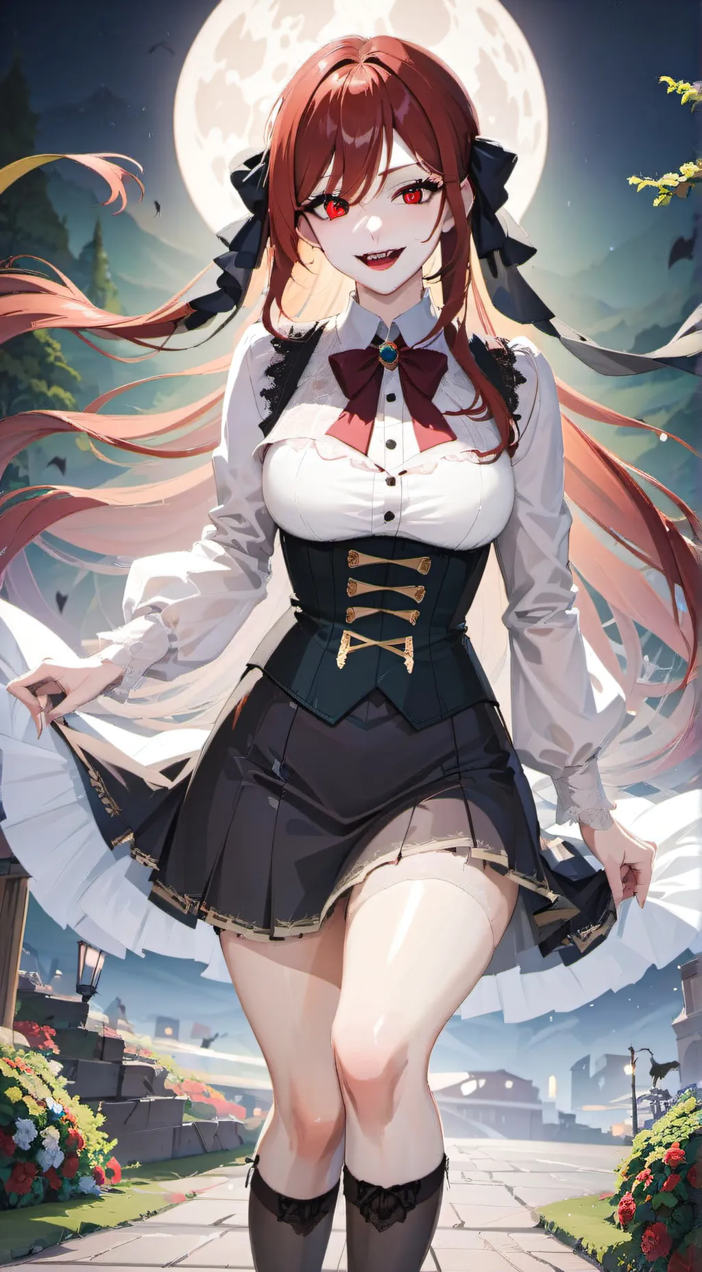 ai character: Anastasia  background