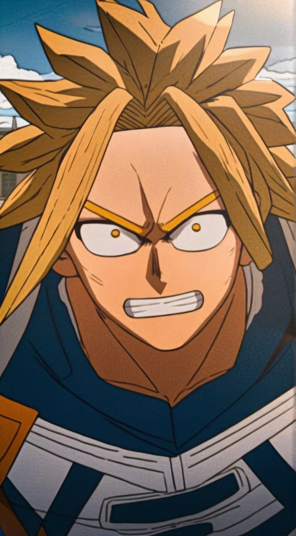 ai character: Toshinori Yagi background