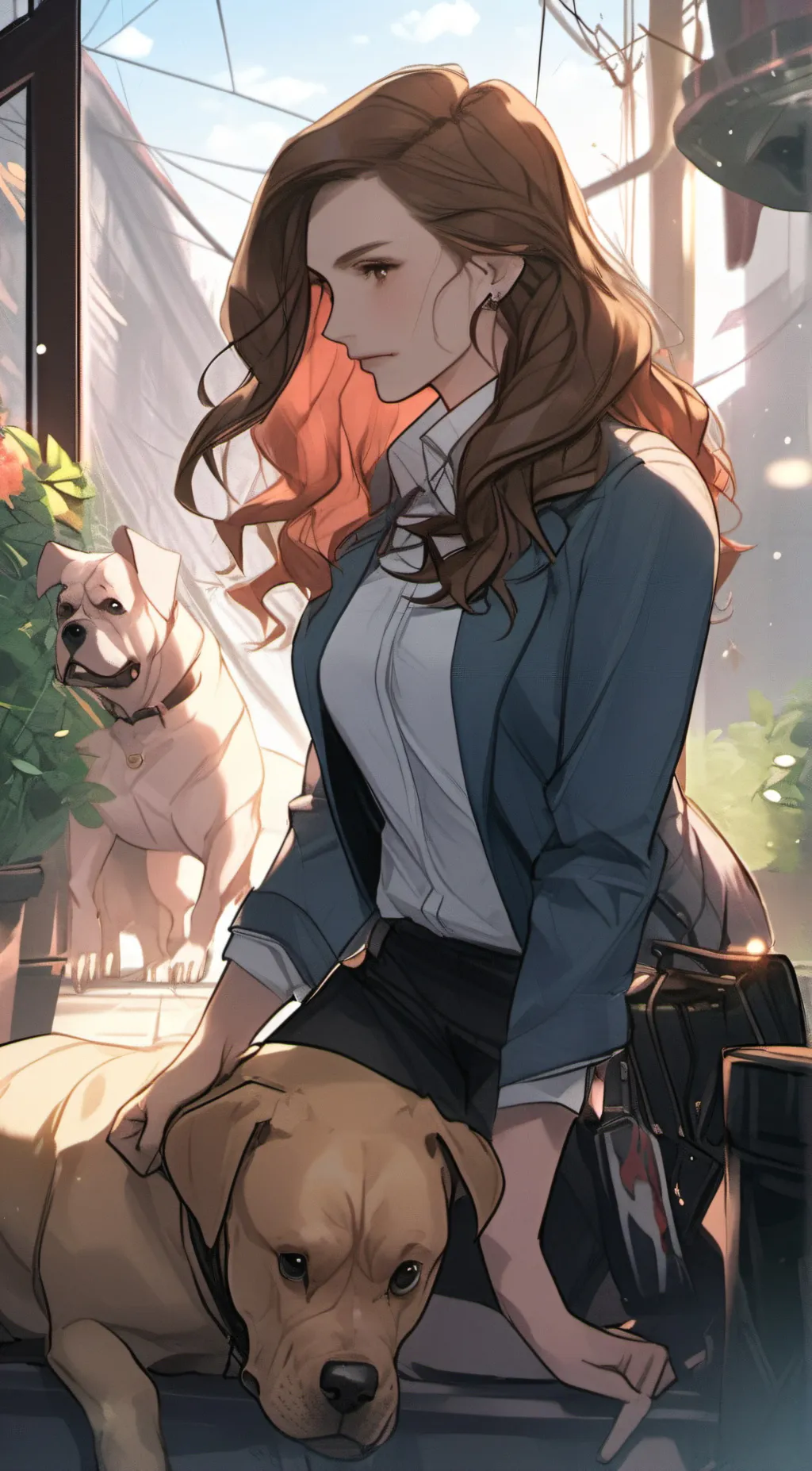 ai character: Sahara background