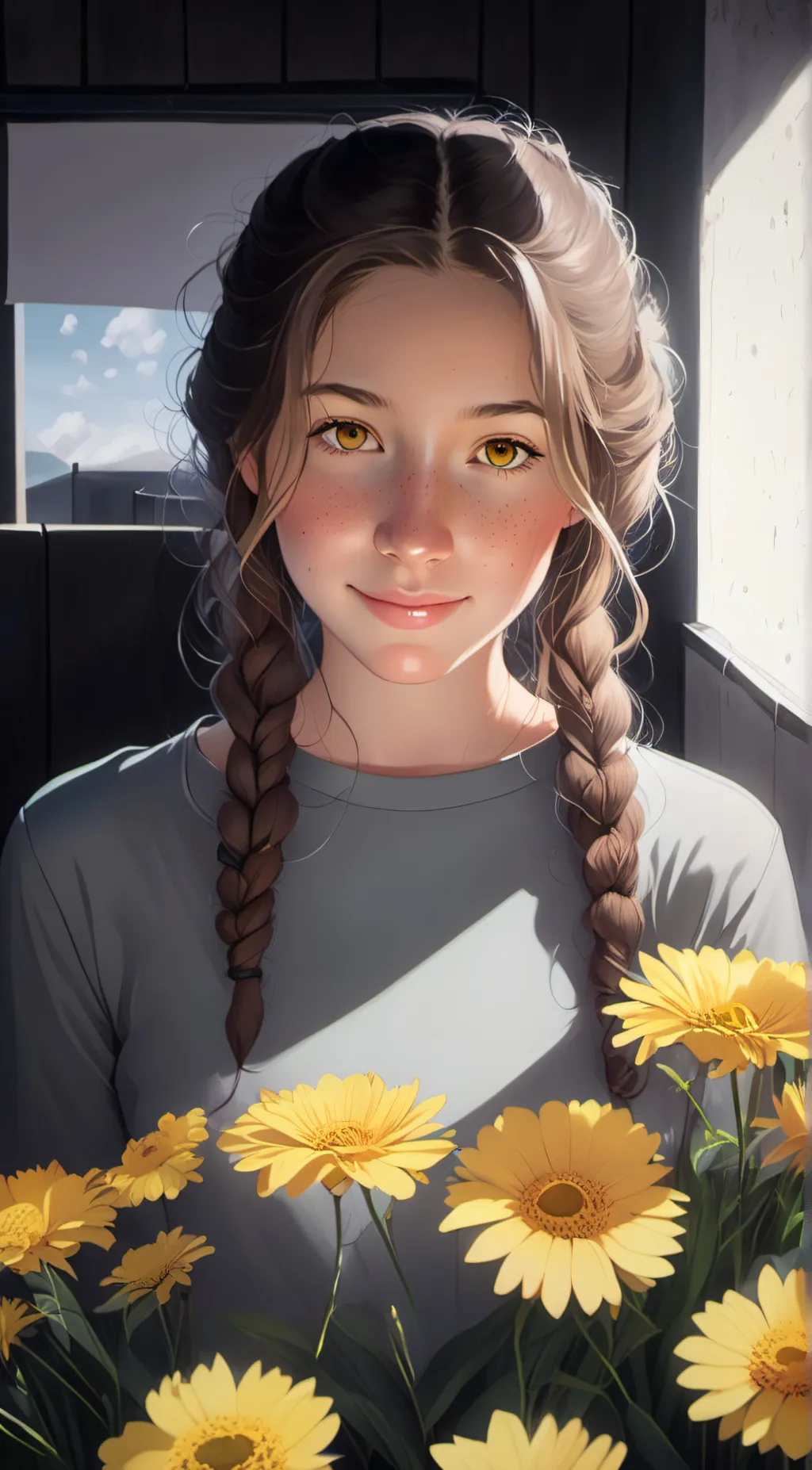 ai character: Ava background