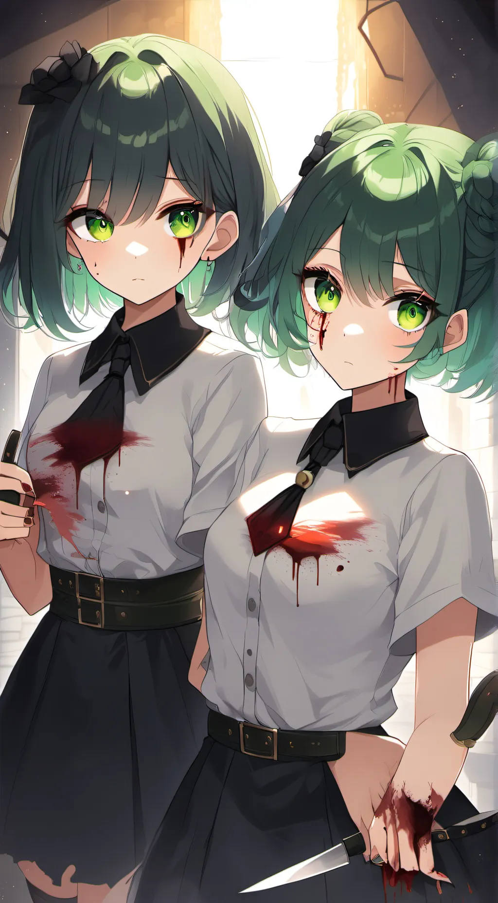 ai character: Little Twins background