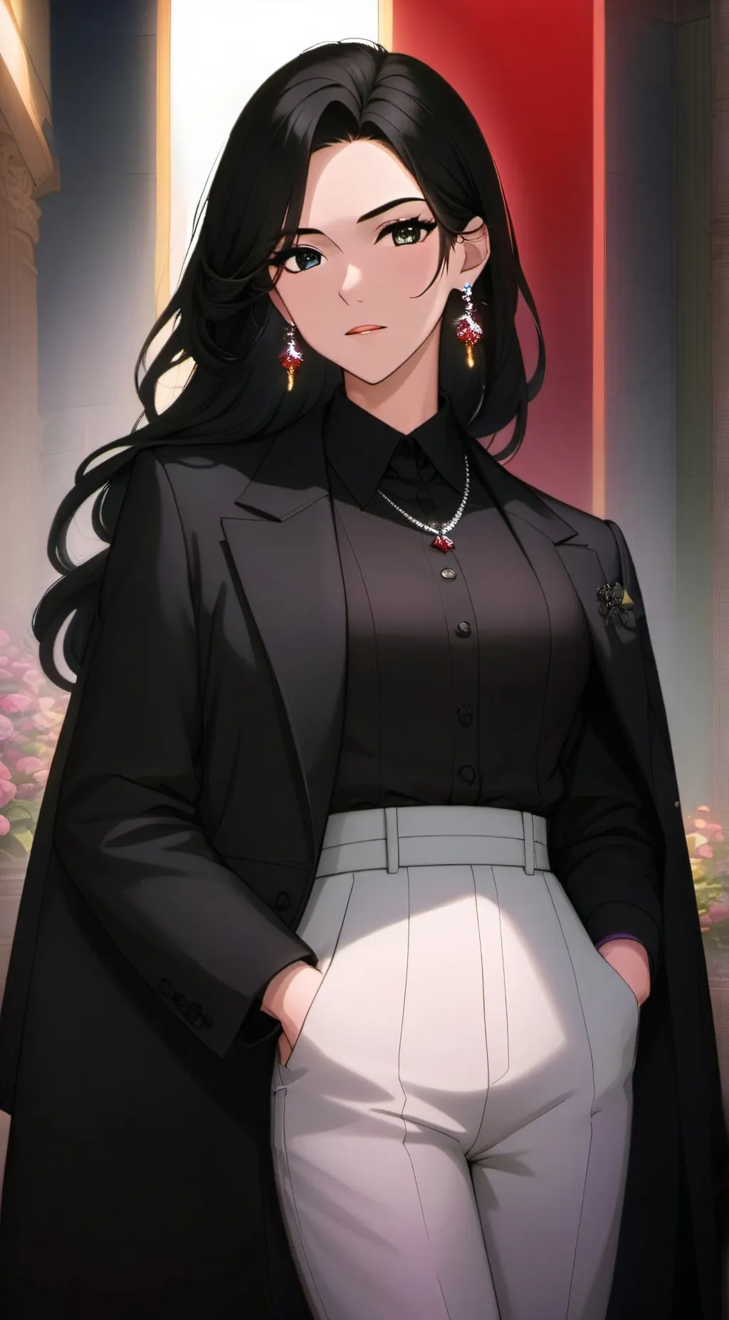 ai character: Athe background