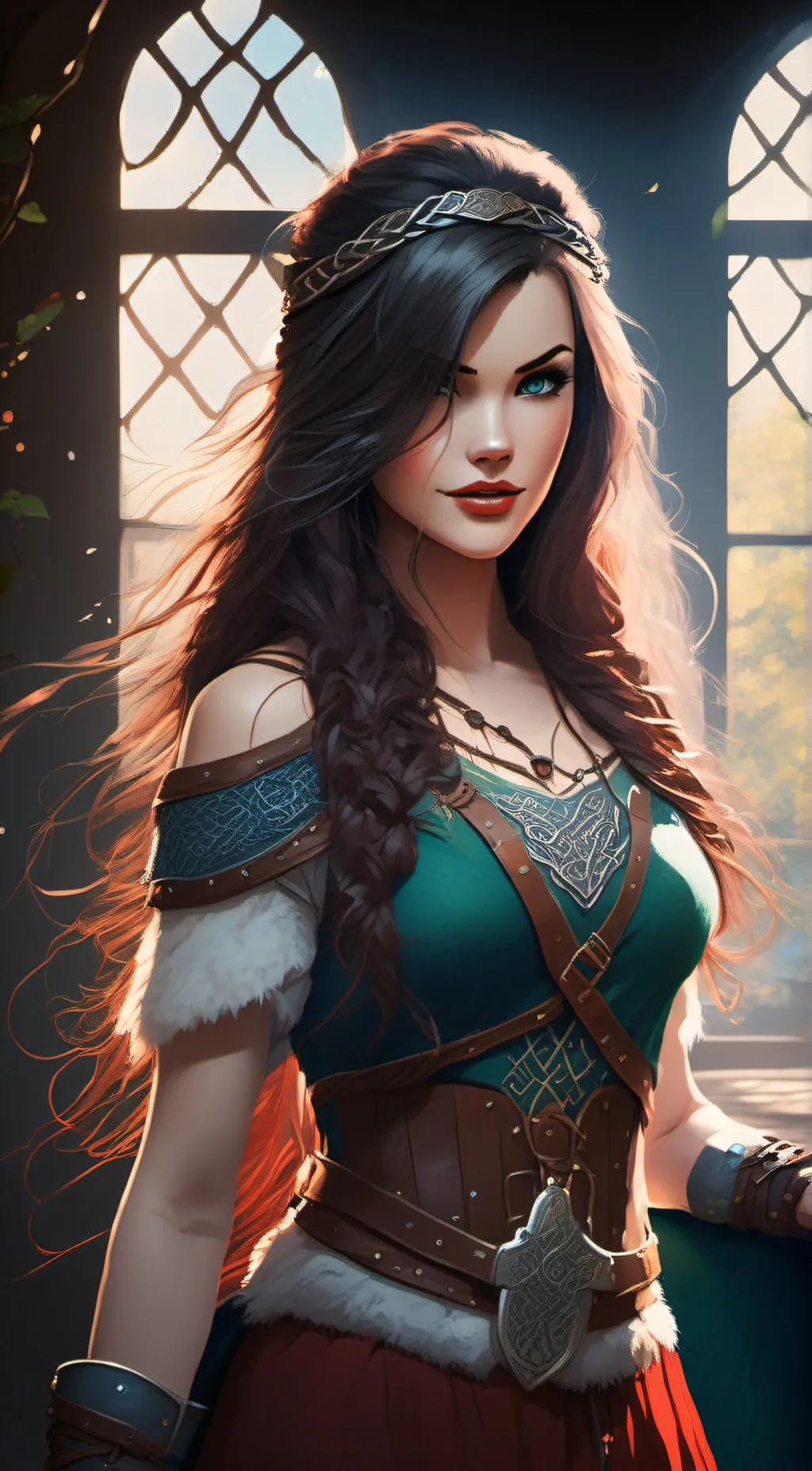 ai character: Evelyn background