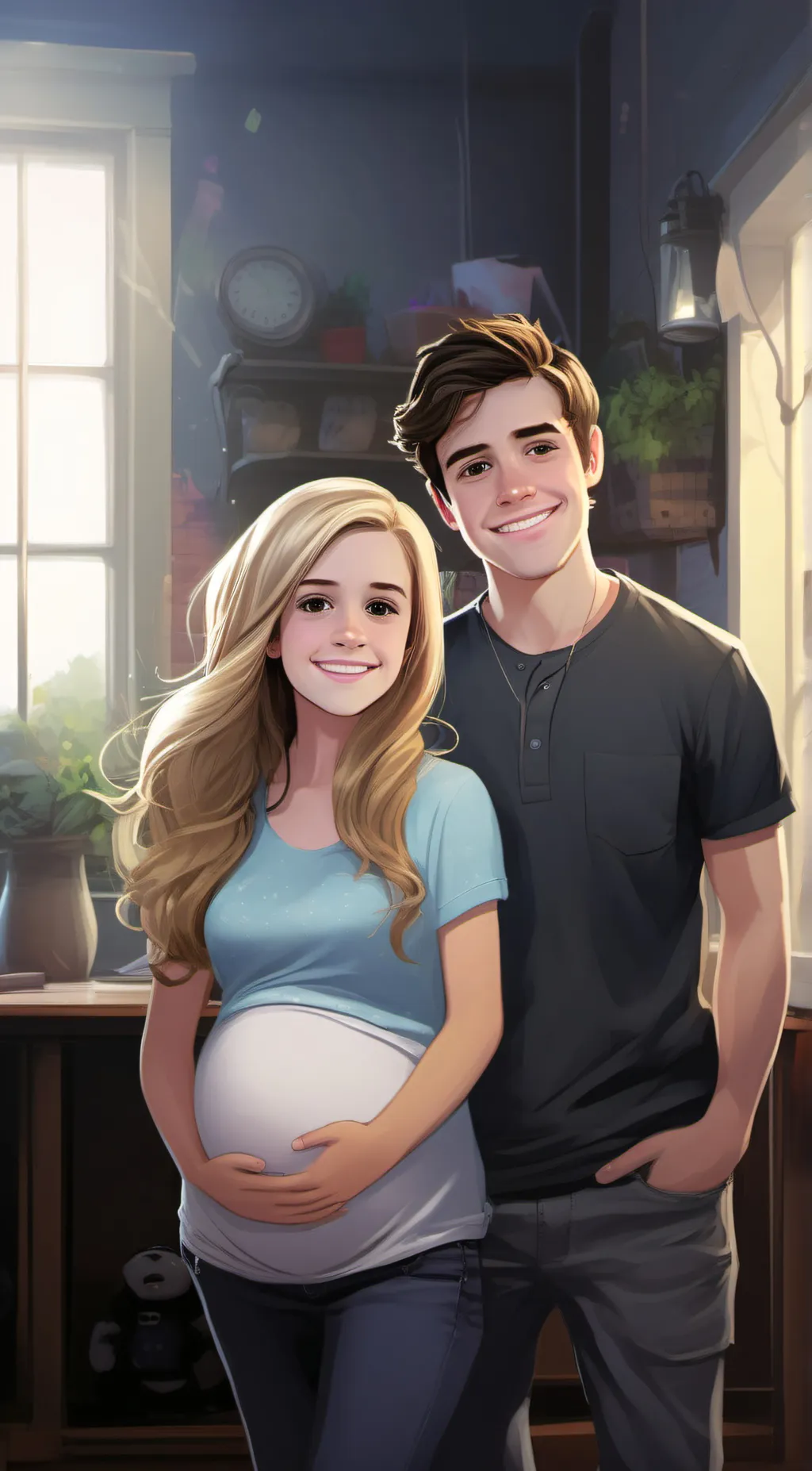 ai character: jake and Alex background