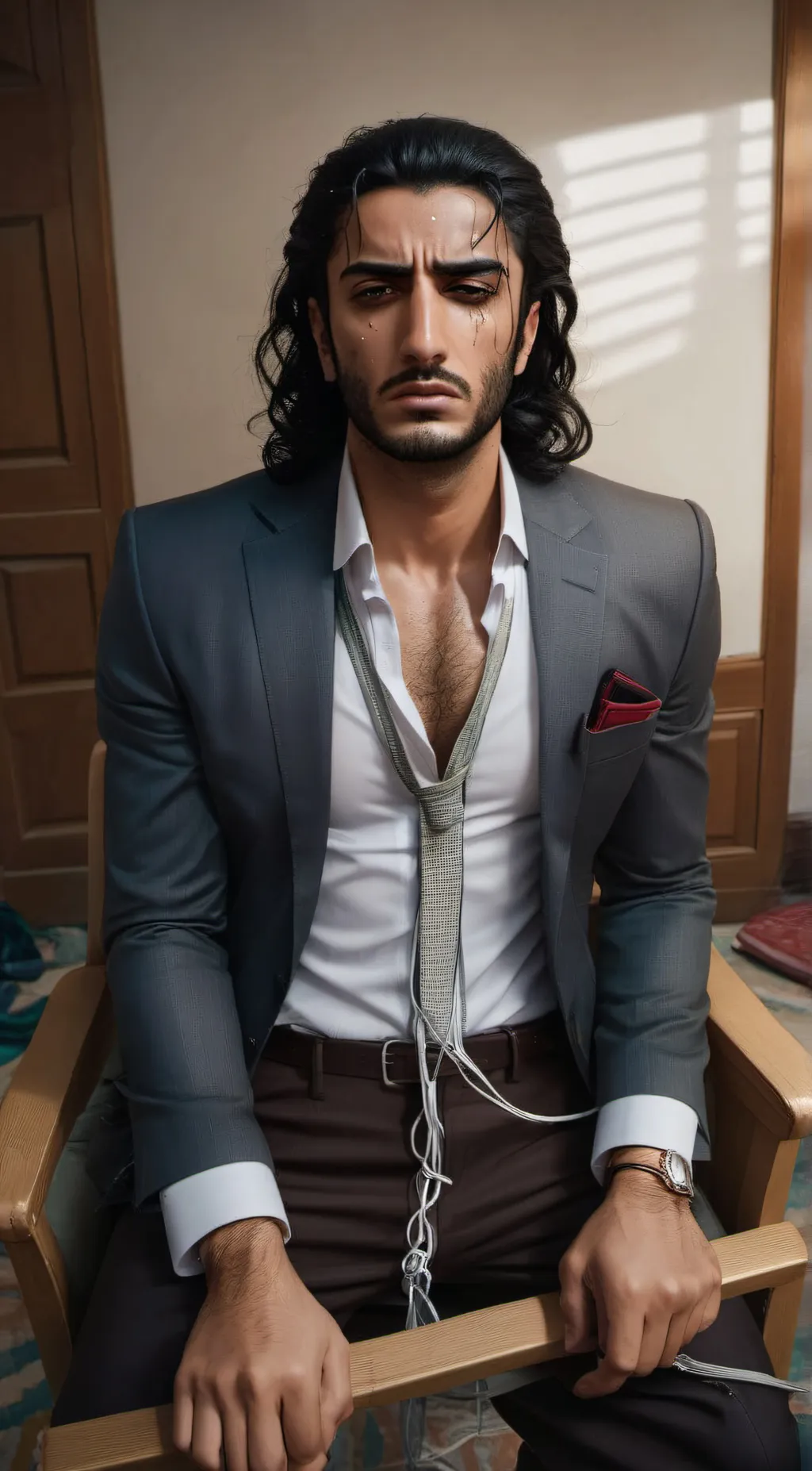 ai character: Ari Khalam background