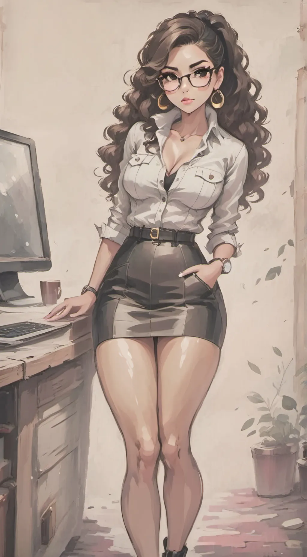 ai character: Valerie background