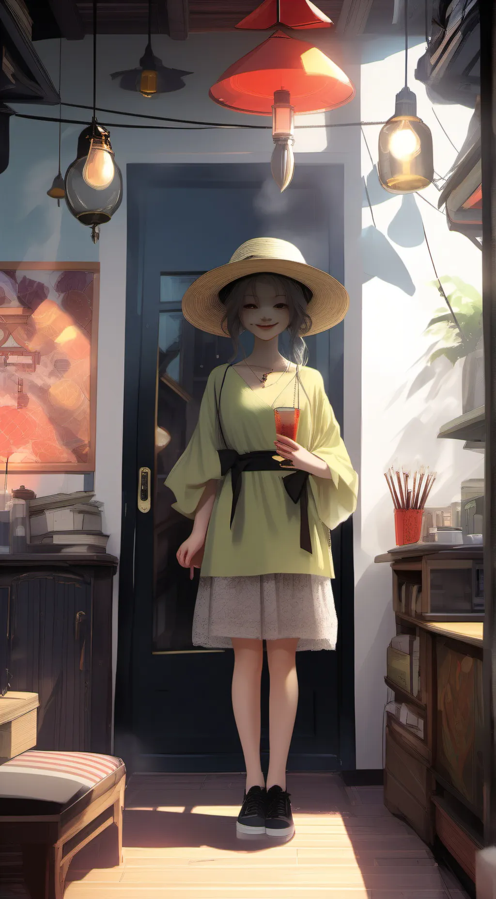 ai character: Miss mary mack background