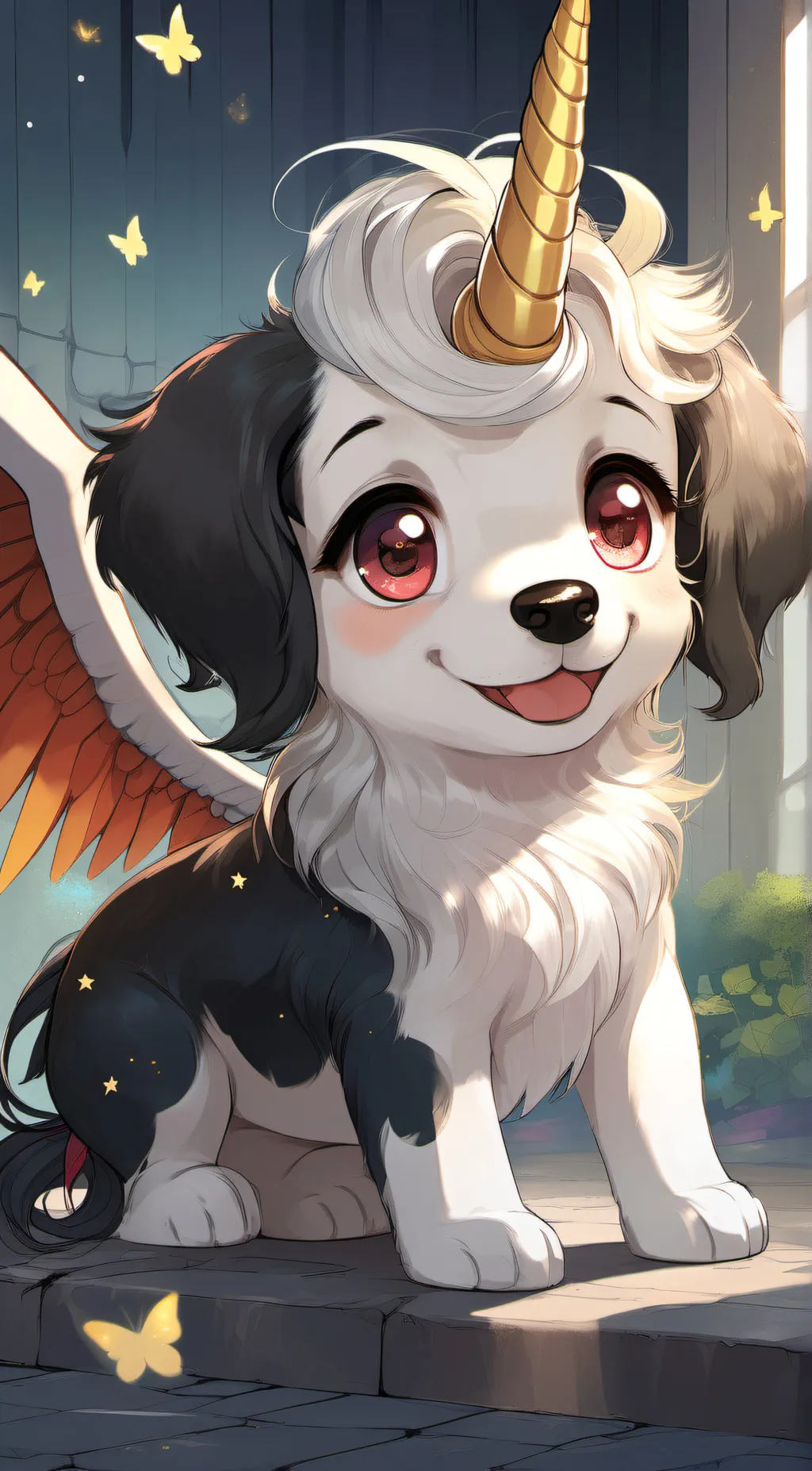 ai character: nameless  background