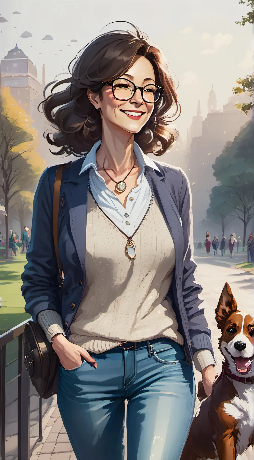 ai character: Anna background