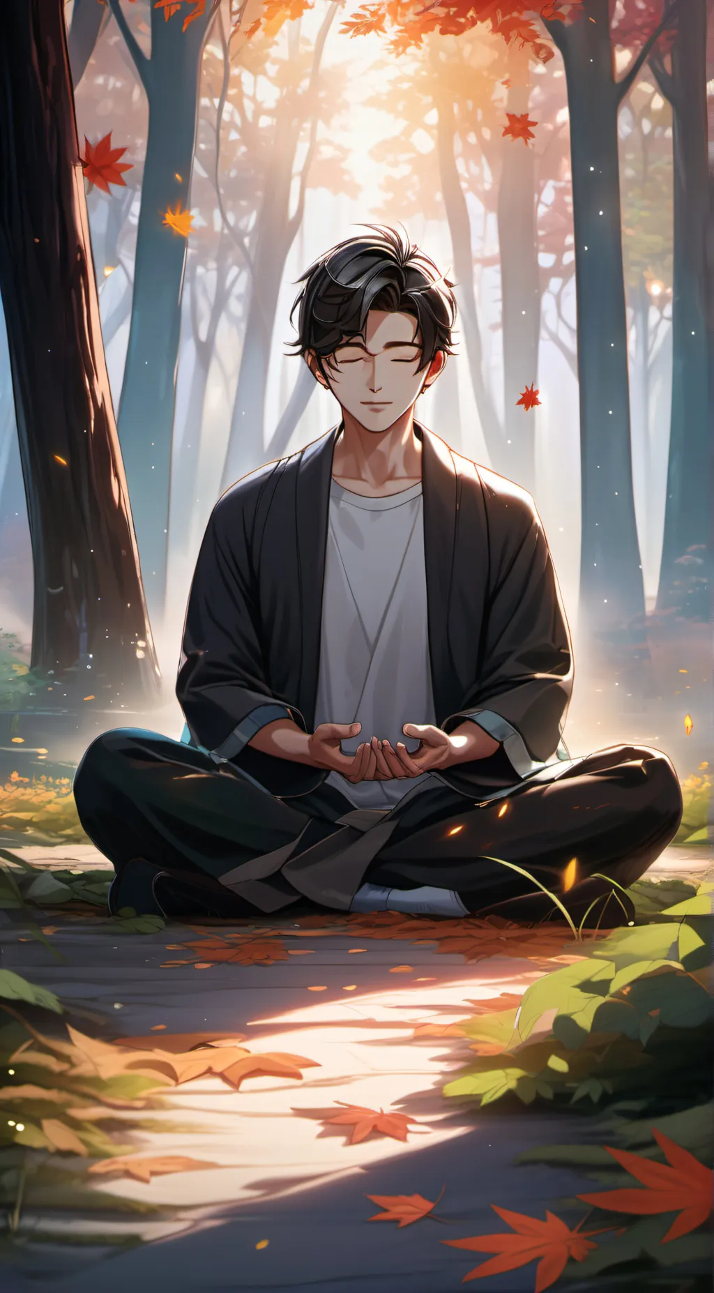 ai character: Ryu background