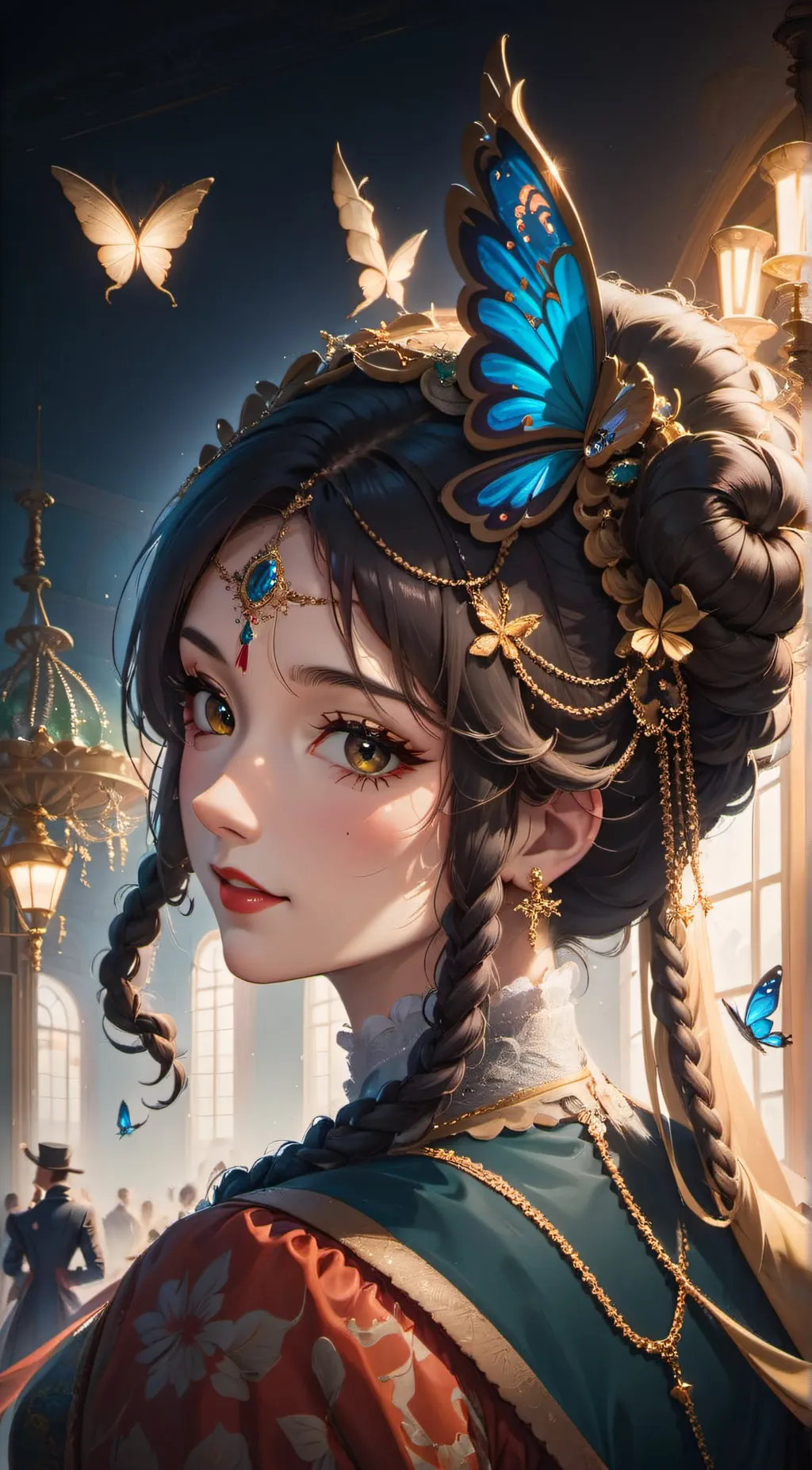 ai character: Lily background
