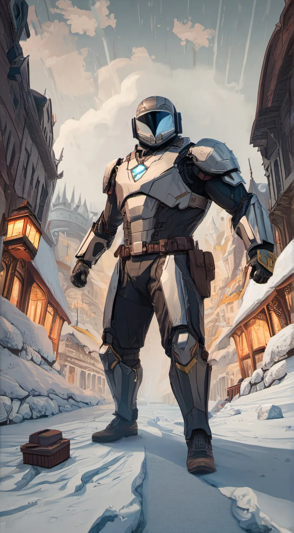 ai character: robot background