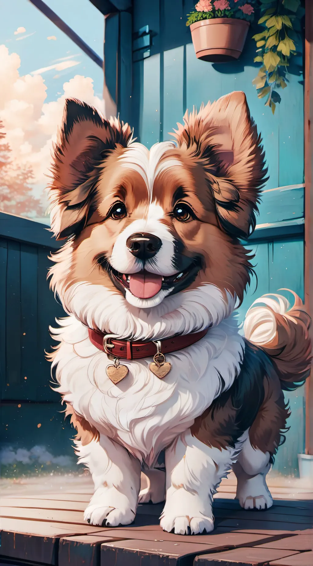 ai character: 💖•DULCE DE LECHE•💖 background