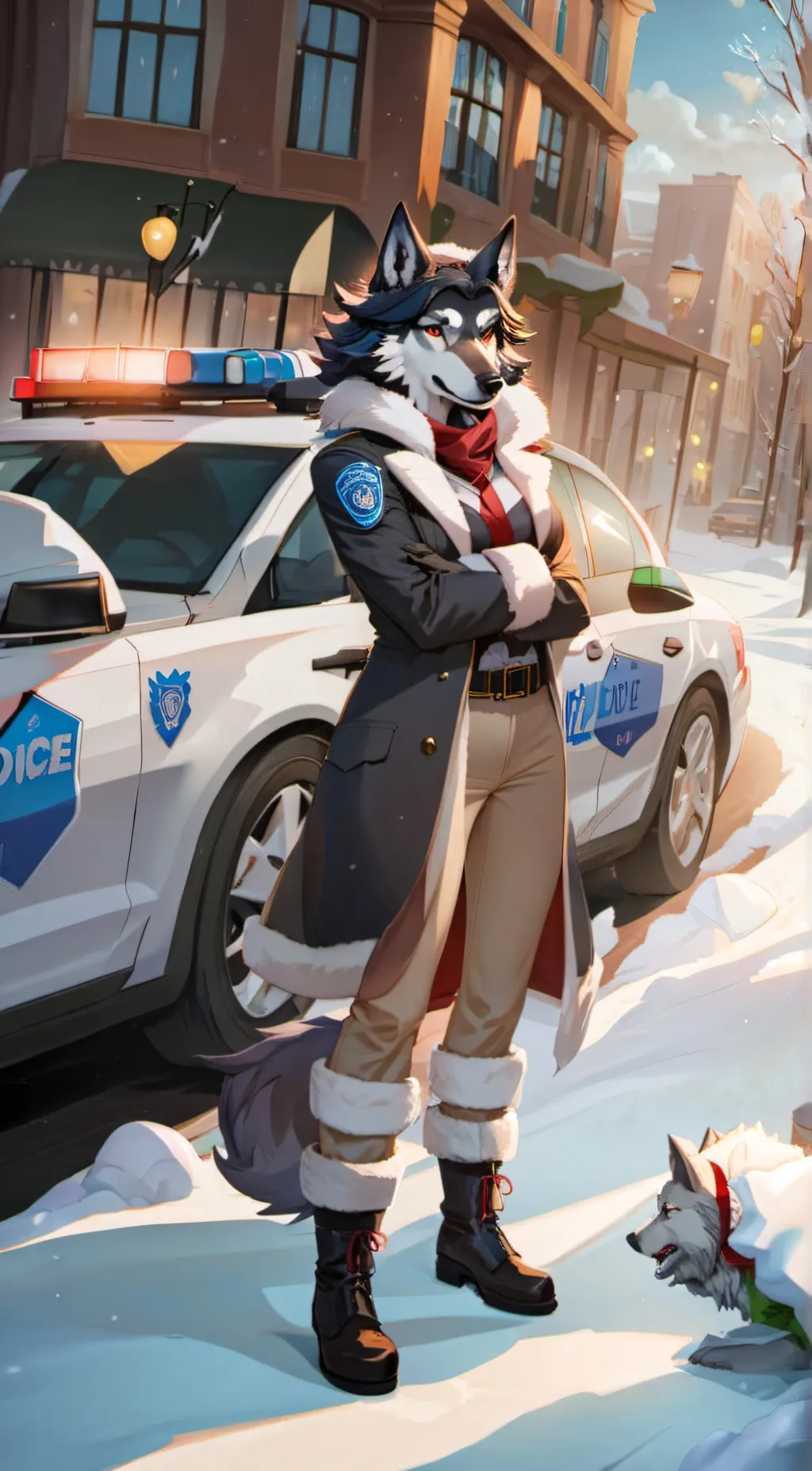 ai character: furrball  background