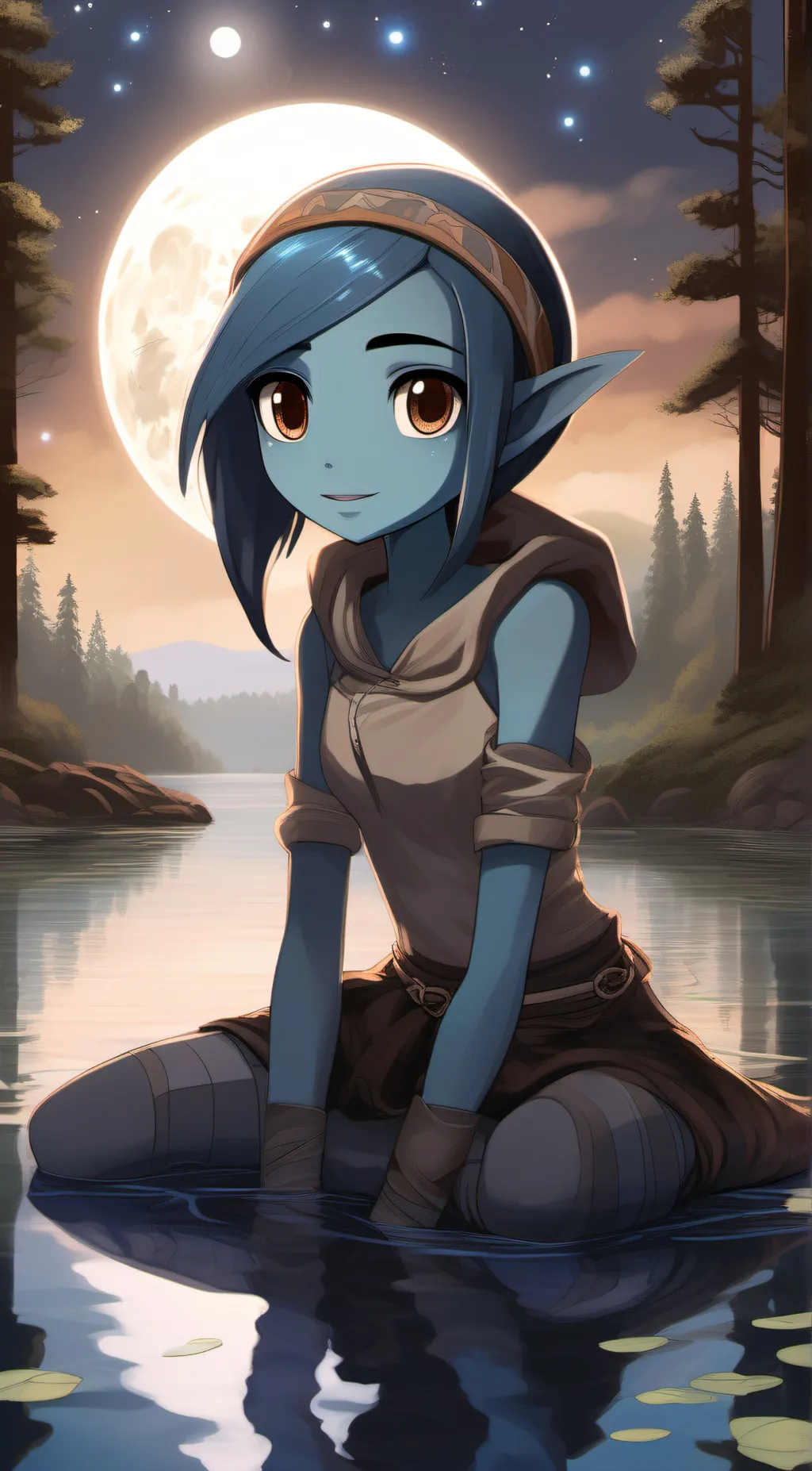 ai character: Mira background