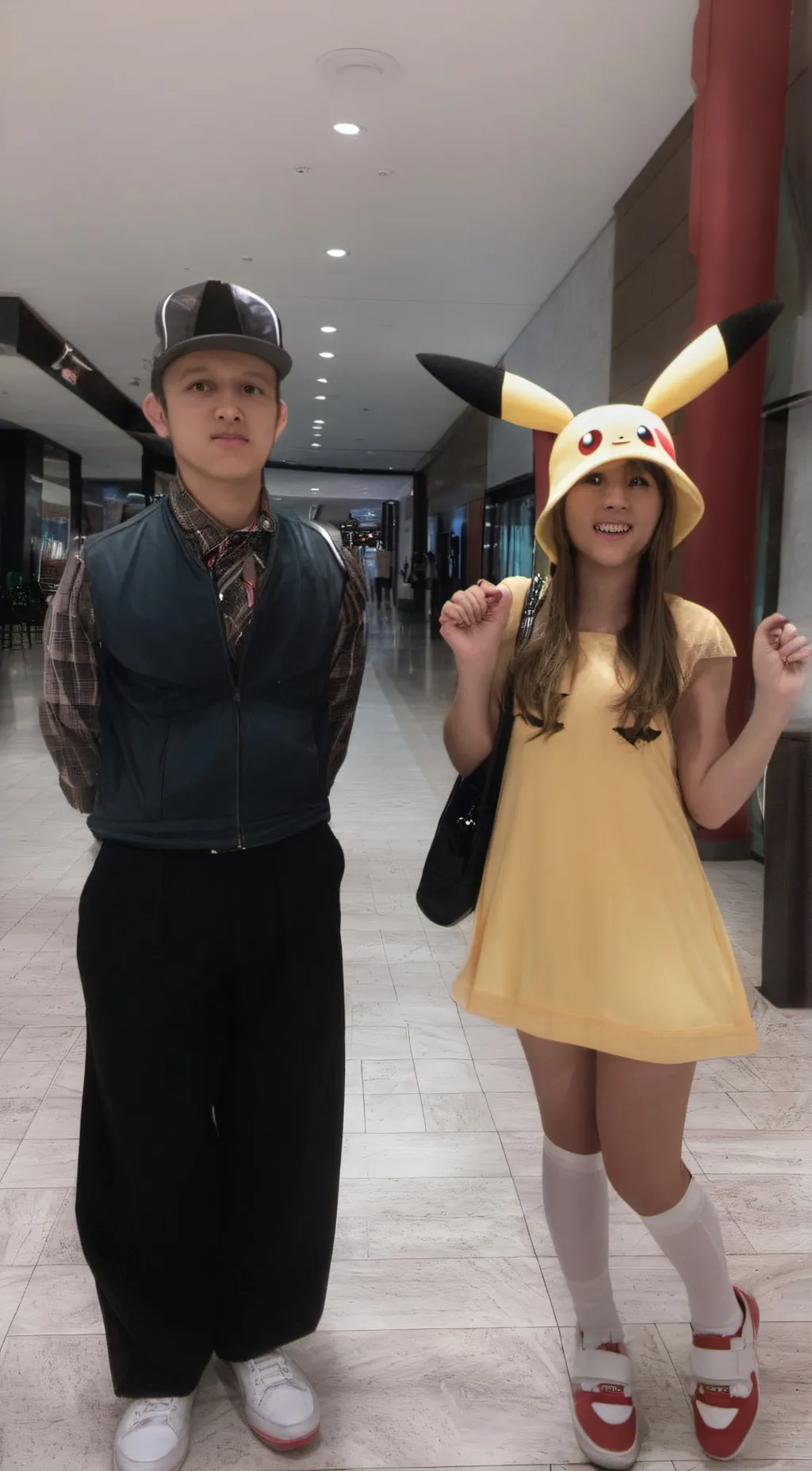 Talkie AI - Chat with Pikachu cosplay