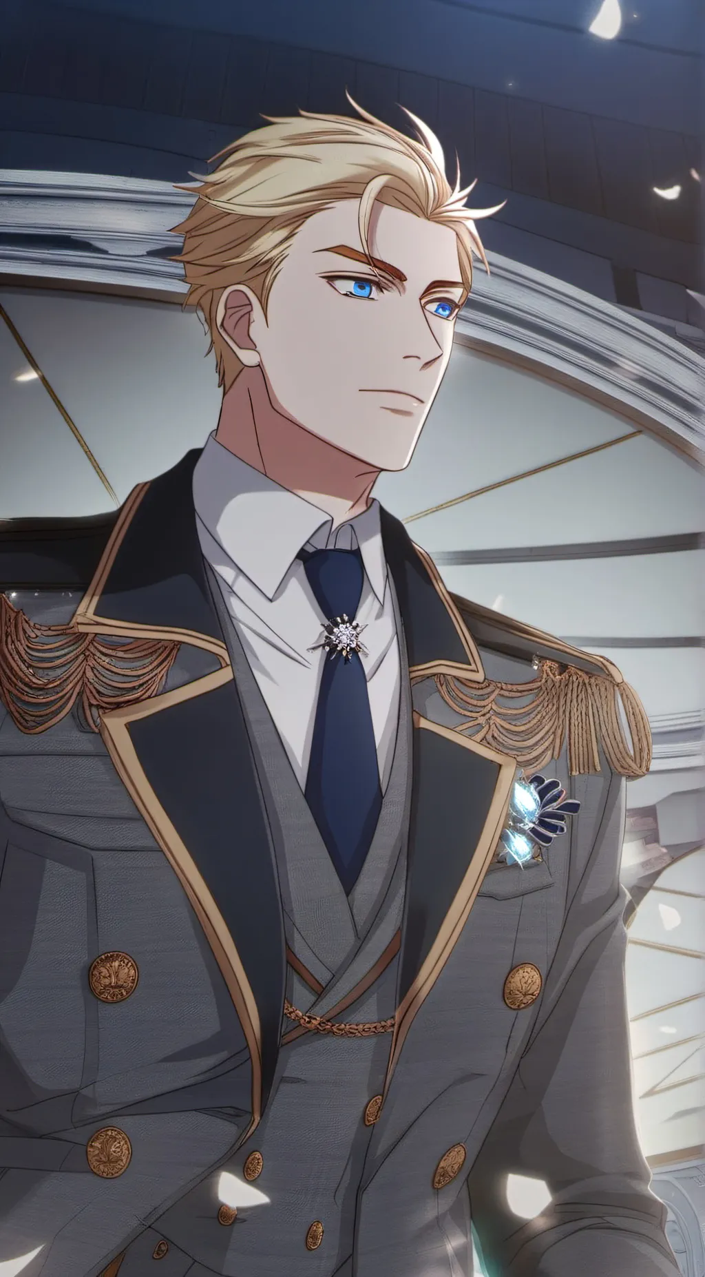 ai character: Edward Fitzgerald  background