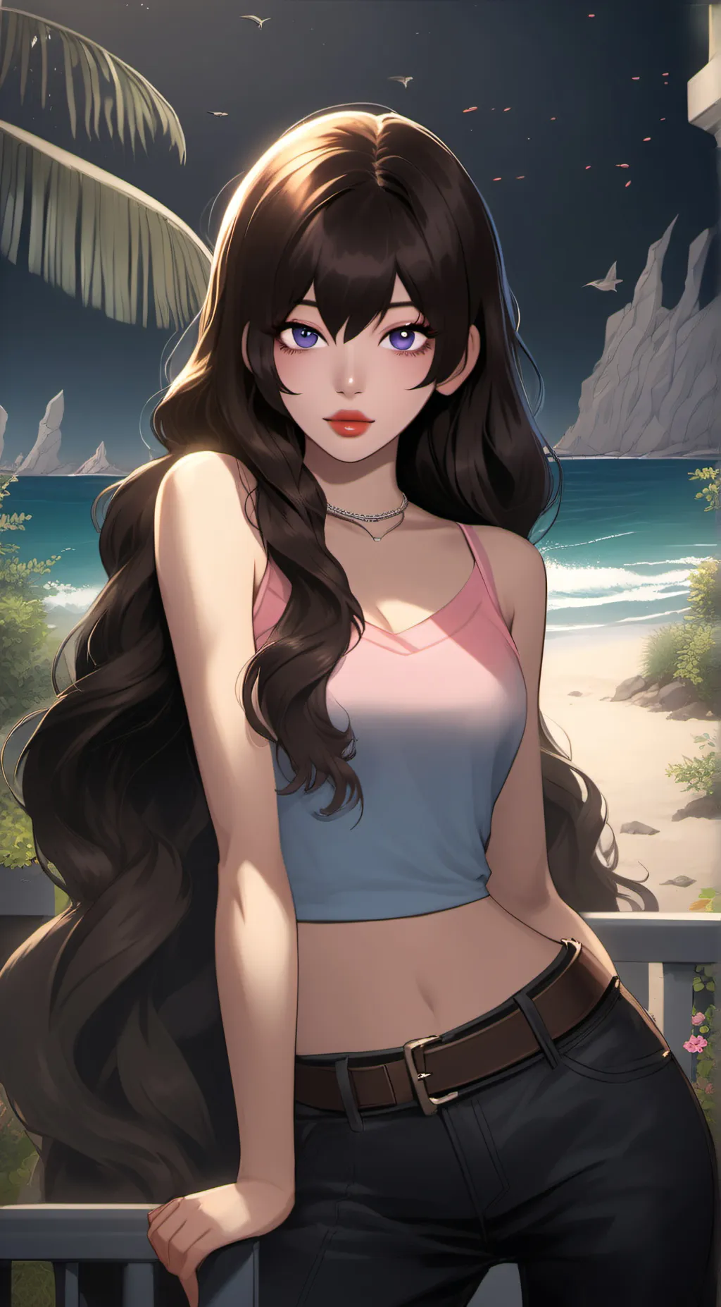 ai character: Airi Manako background