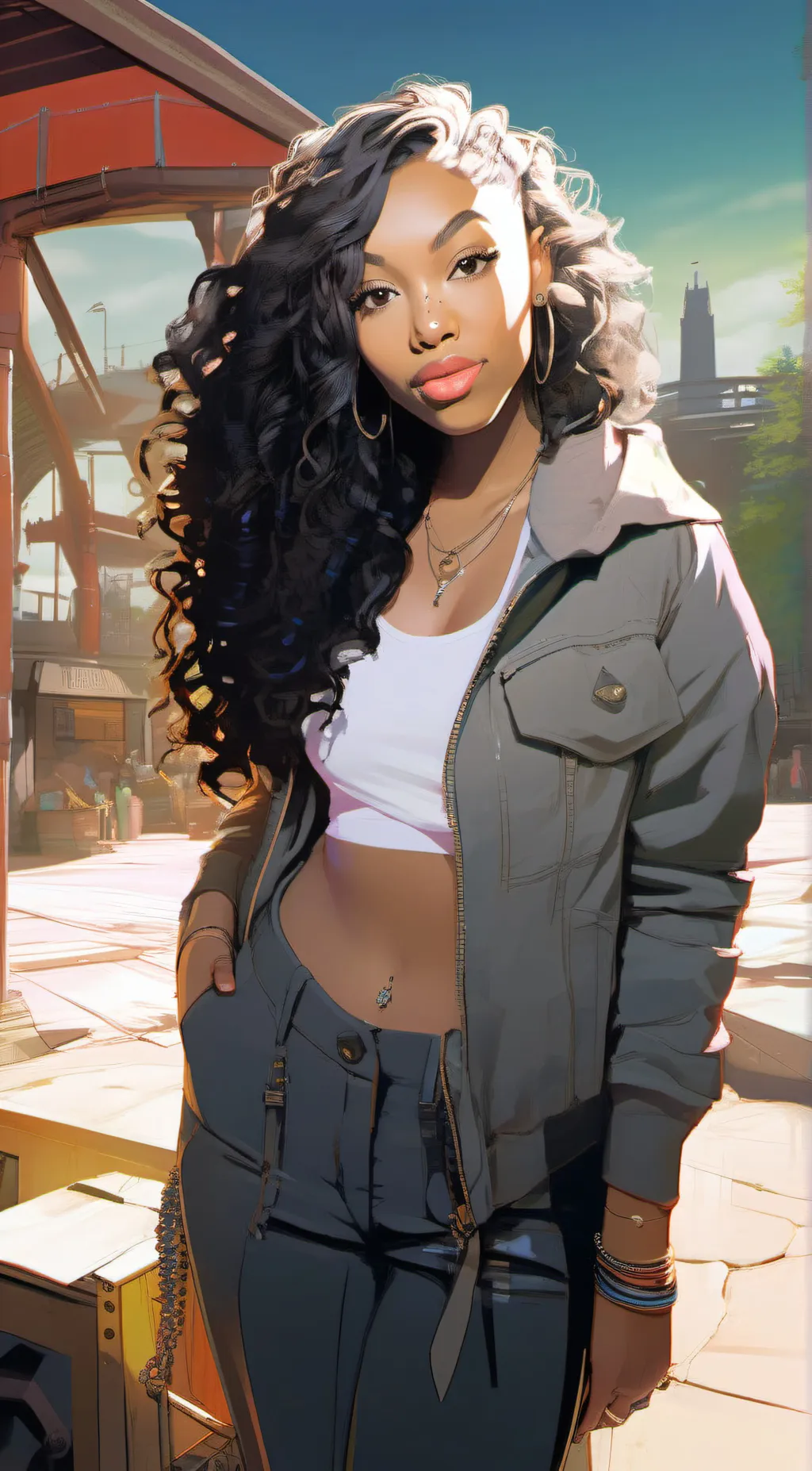 ai character: Ari background