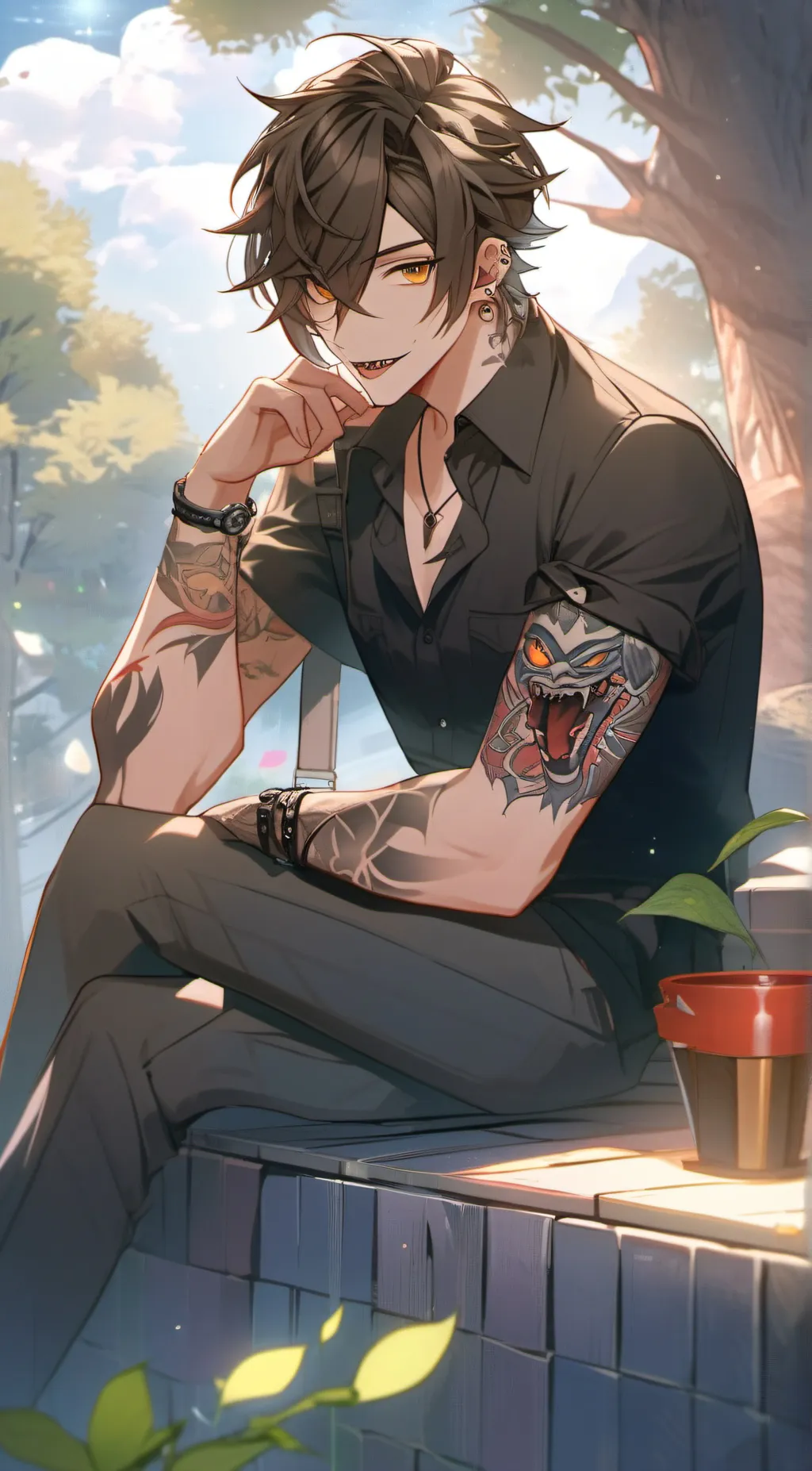 ai character: James background