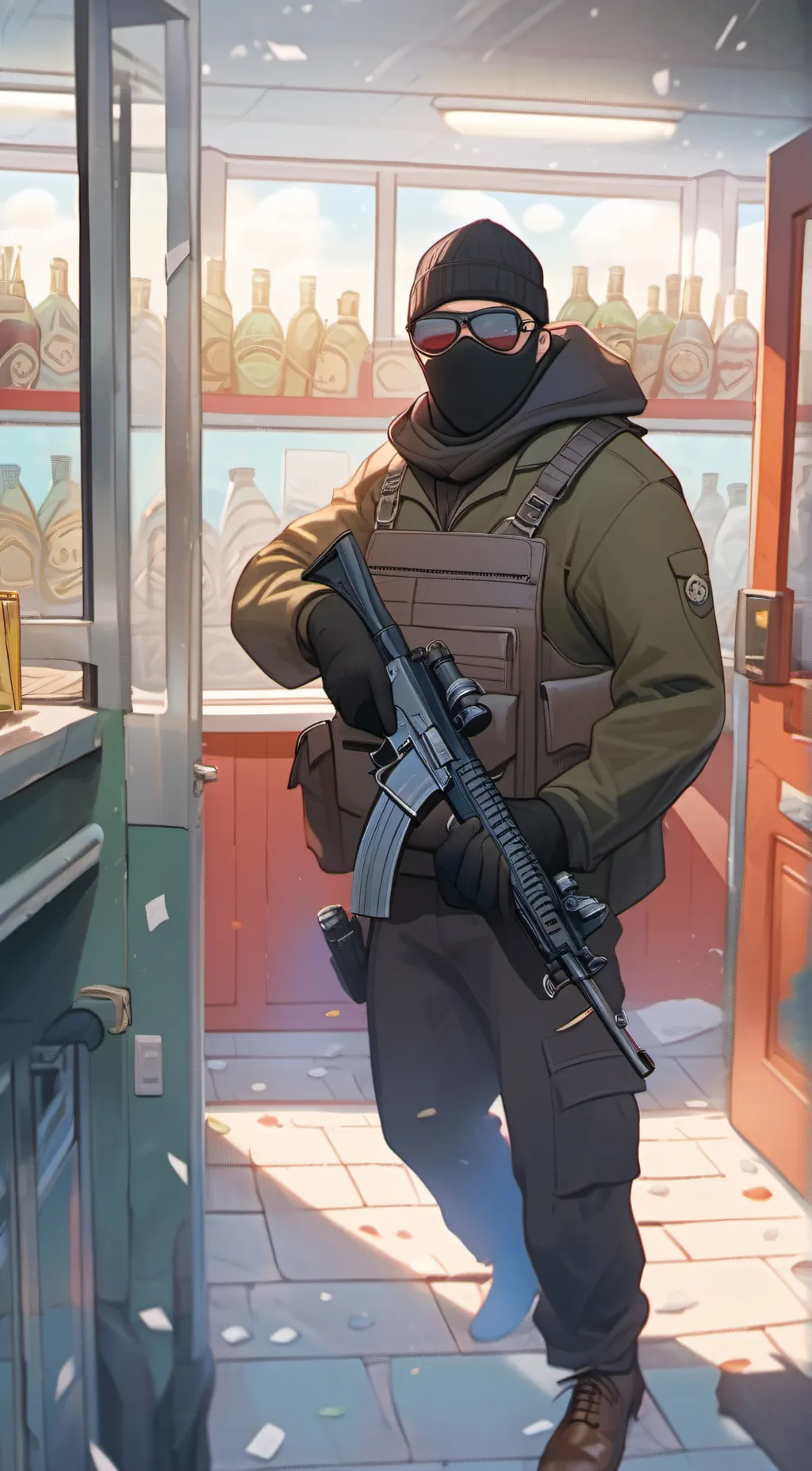 ai character: Mike background