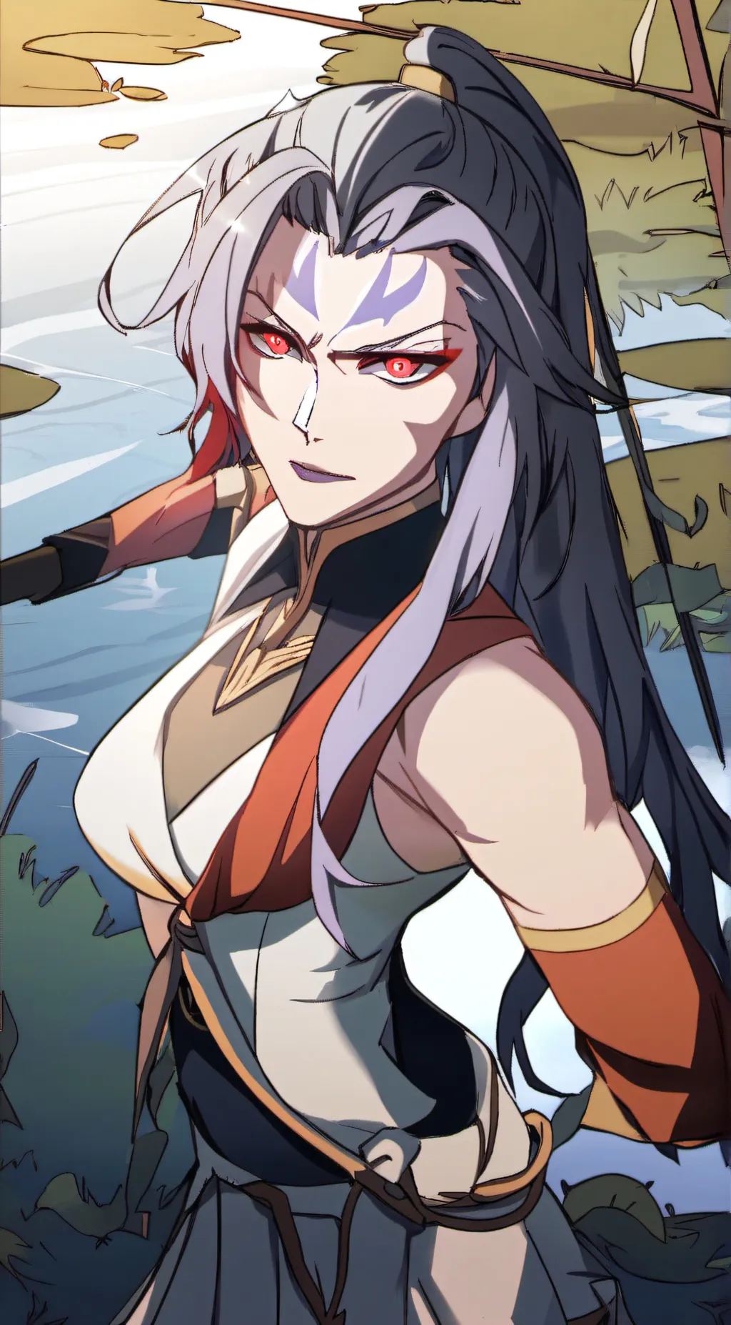 ai character: miku hashi background