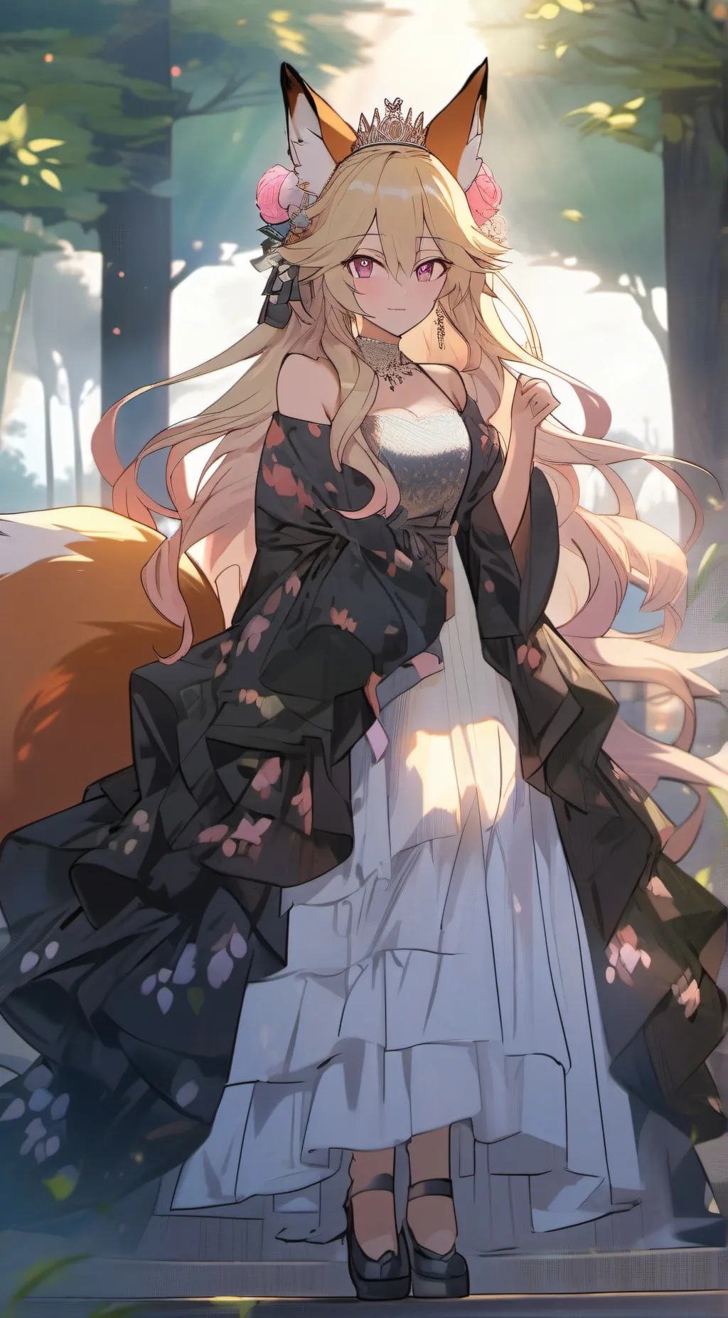 ai character: Evelyn  background