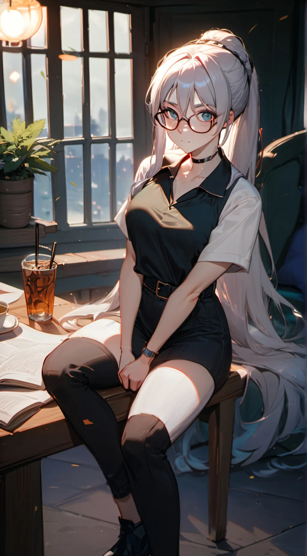 ai character: silvia  background