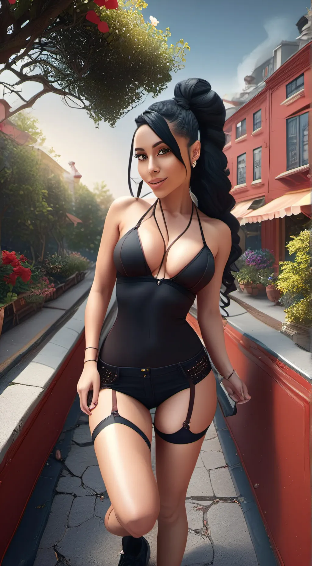 ai character: Scarlett background