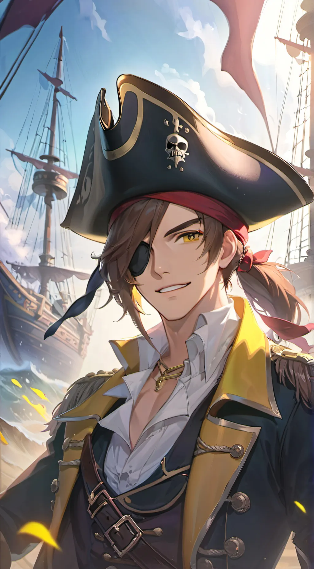 ai character: Oakley Tear background