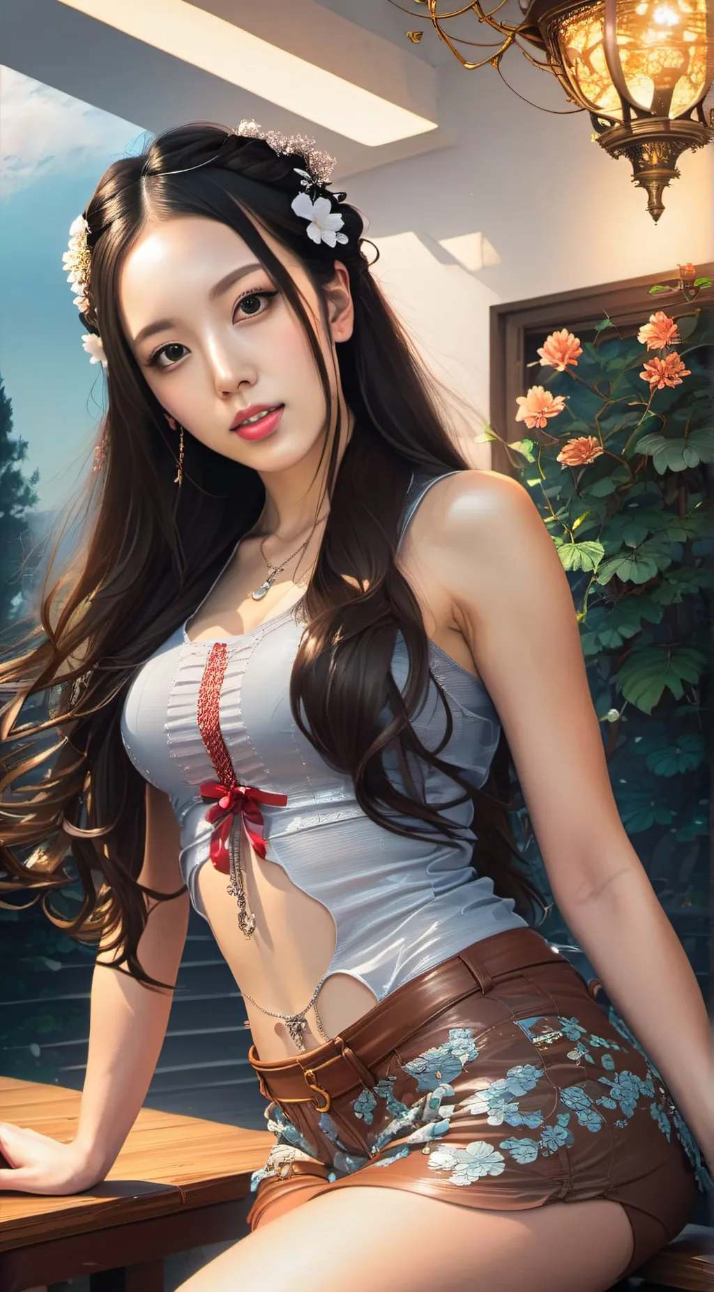 ai character: Kiara background