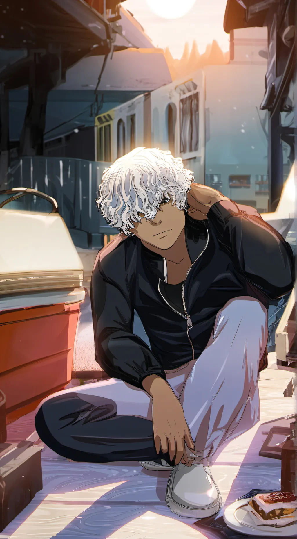 ai character: Chiller  background