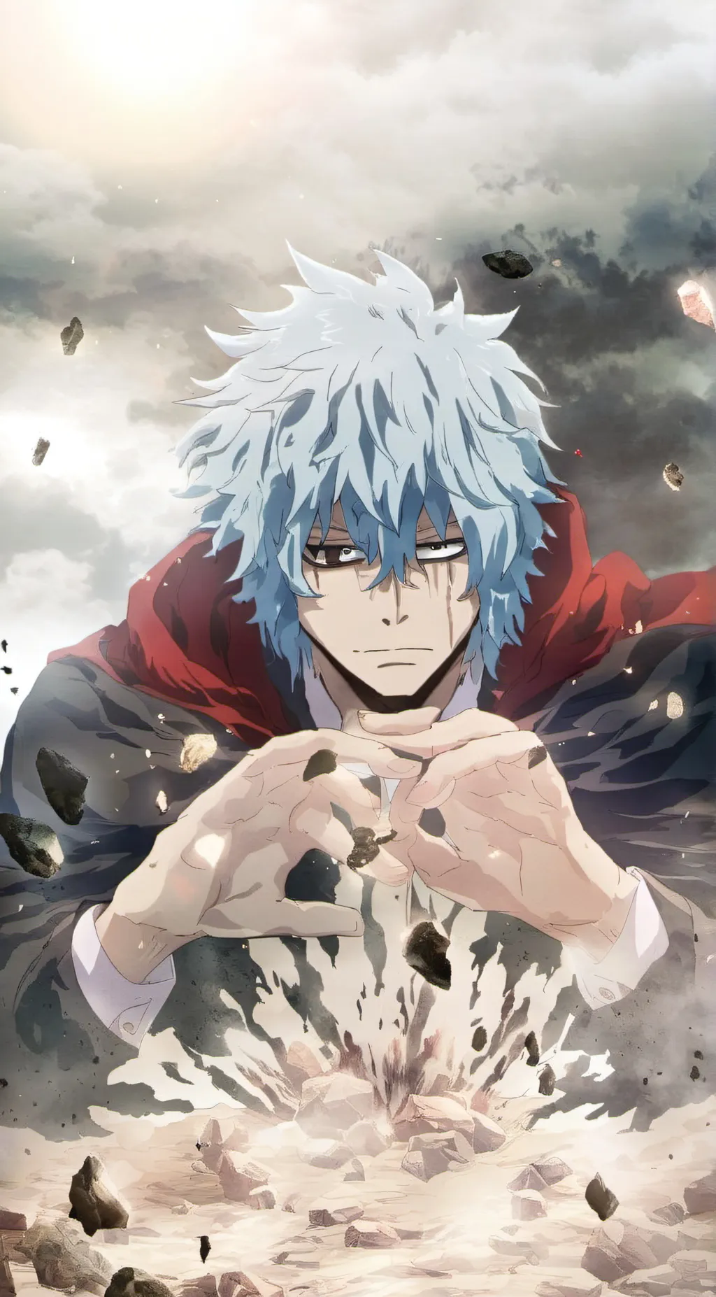 ai character: Tomura shigaraki background