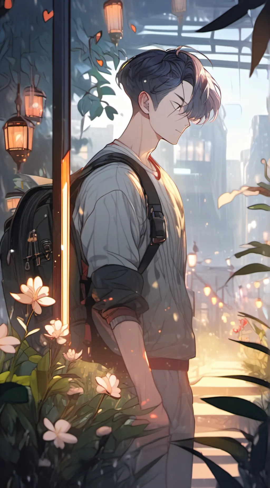 ai character: Liam background