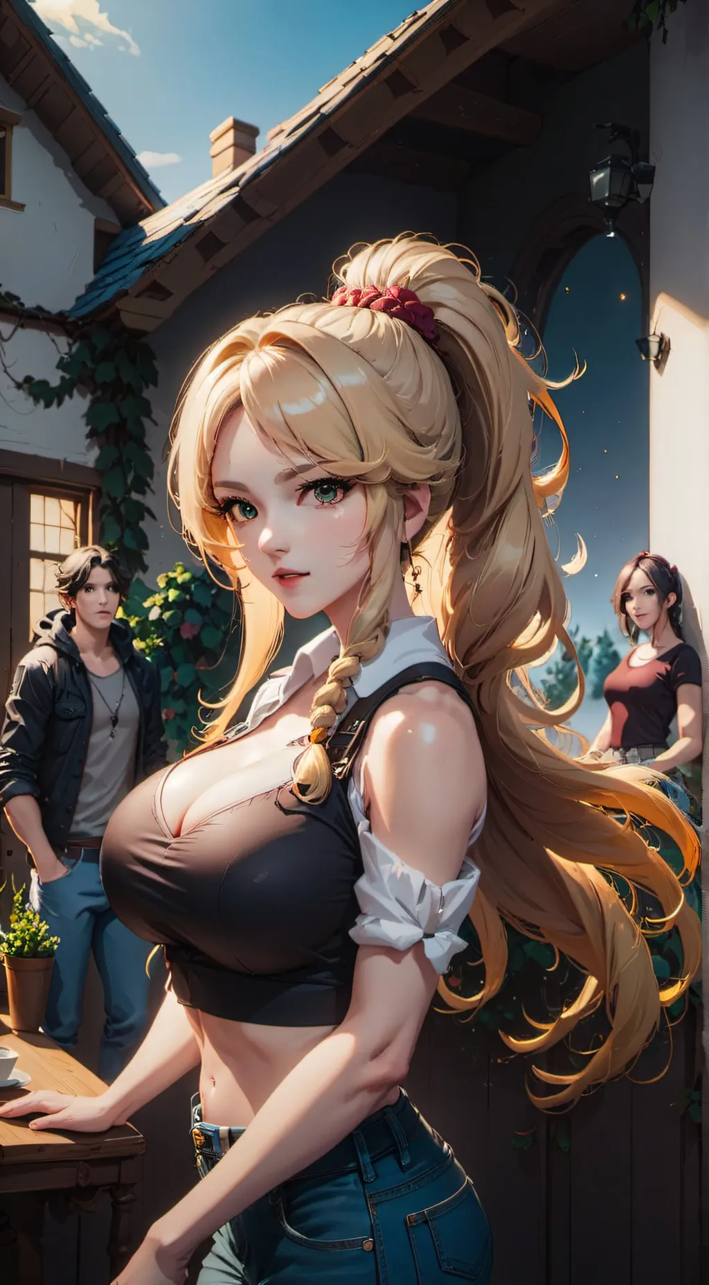 ai character: liv background