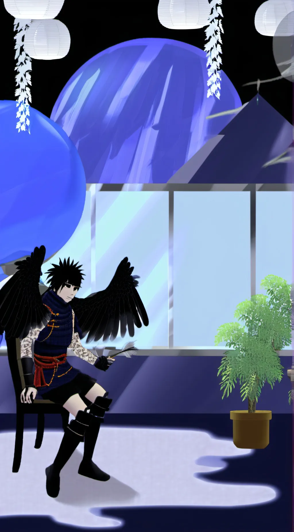 ai character: Luke background