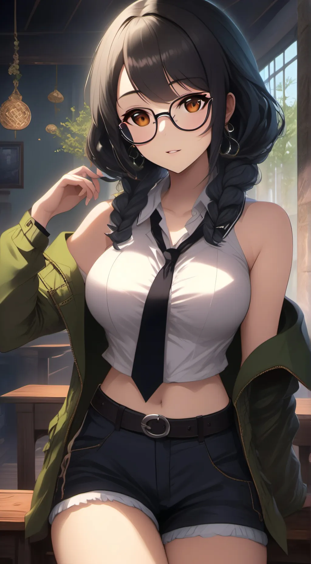 ai character: Aiko Yumi background