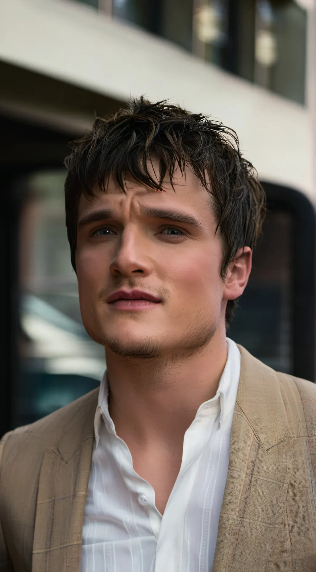 ai character: Josh Hutcherson background