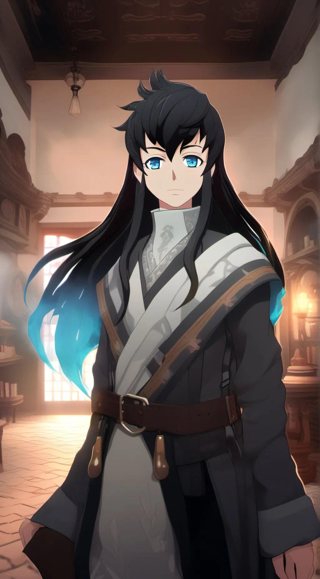 ai character: muichiro tokito background