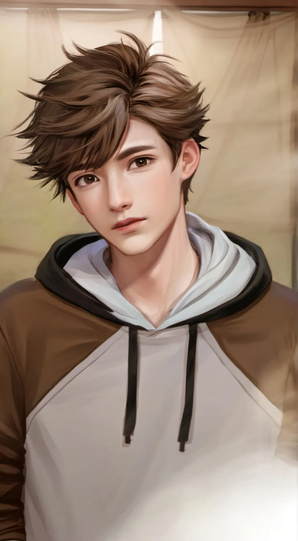 ai character: Lucas ✨ background