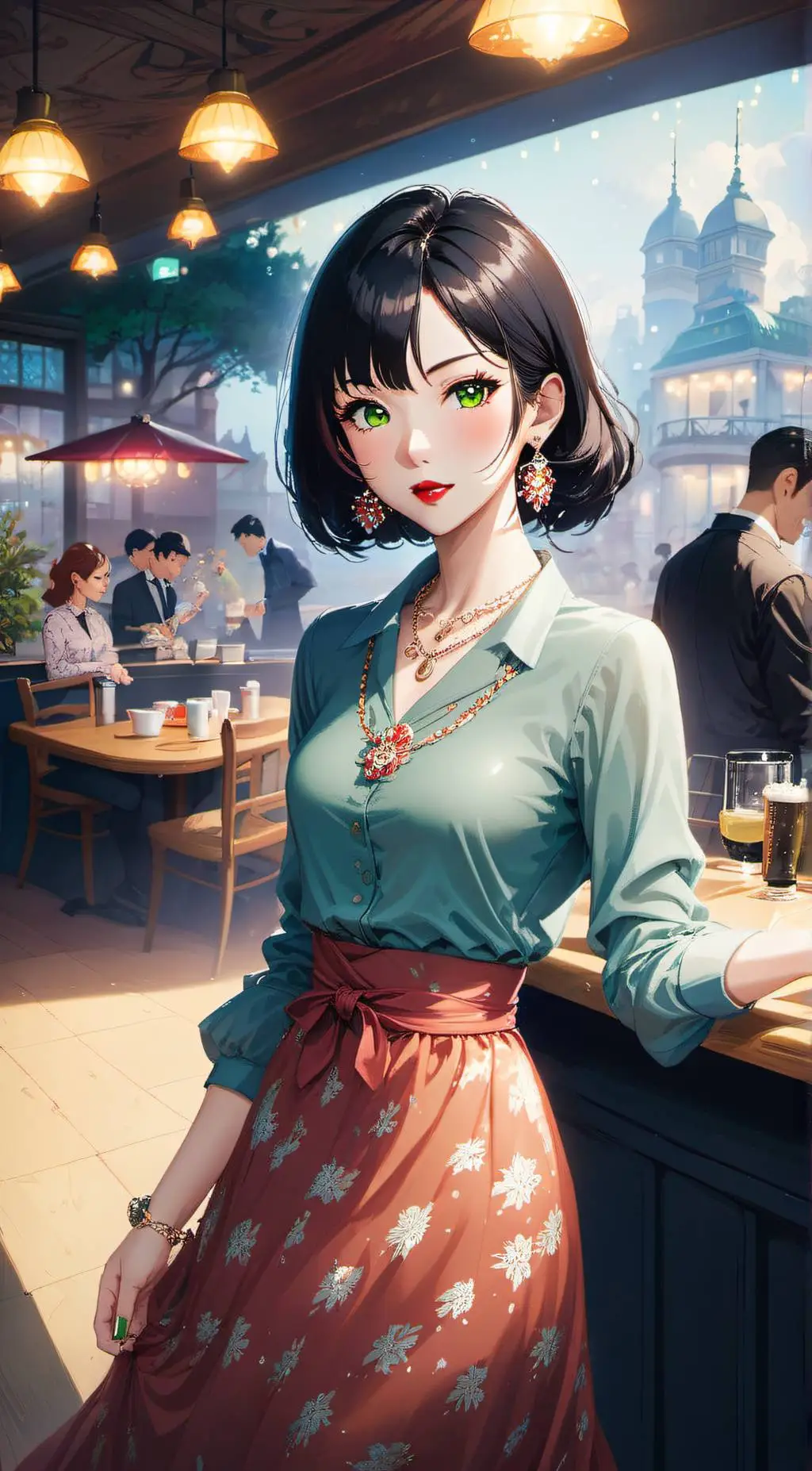 ai character: Morgan: Team Lexi background