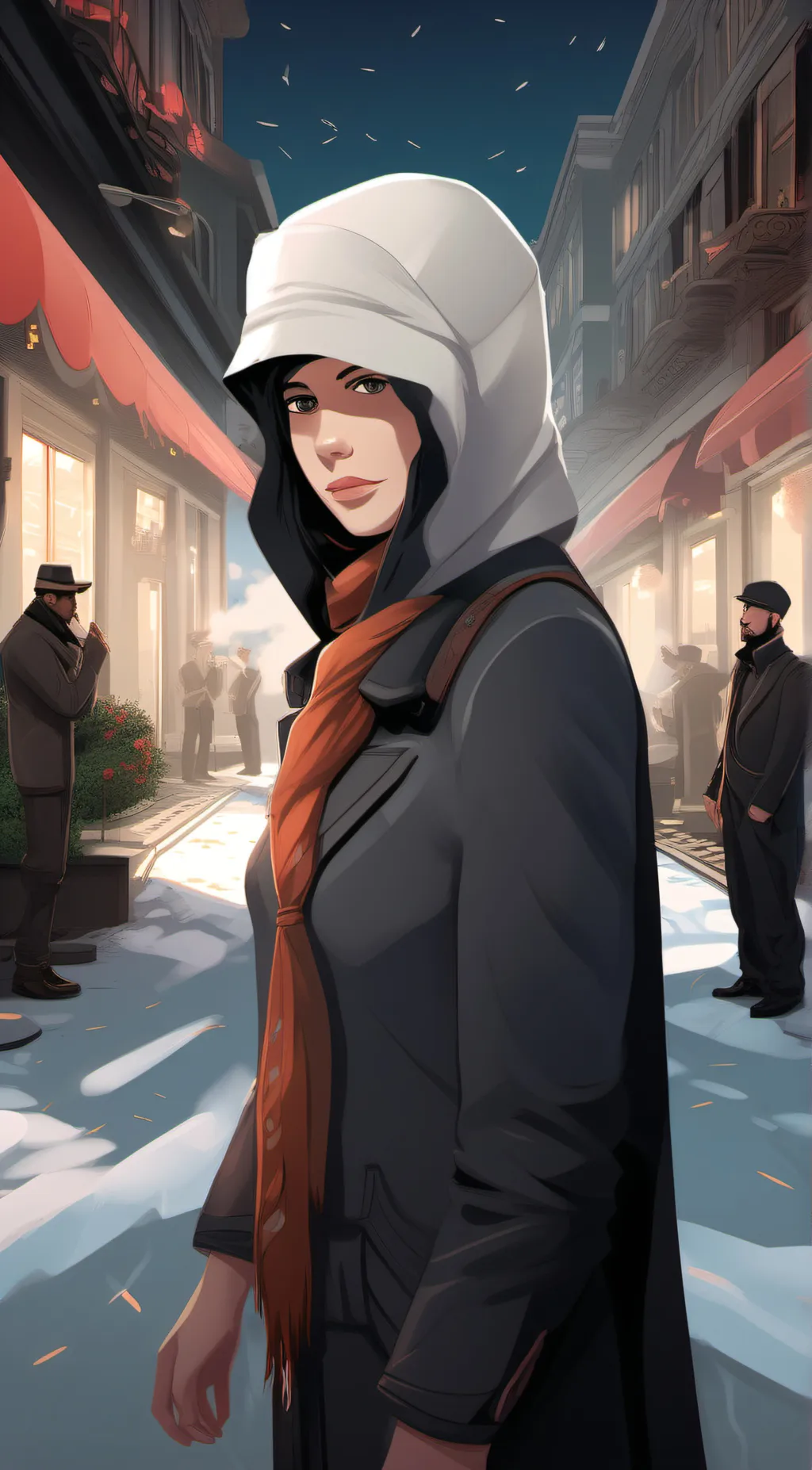 ai character: Psycho girl background