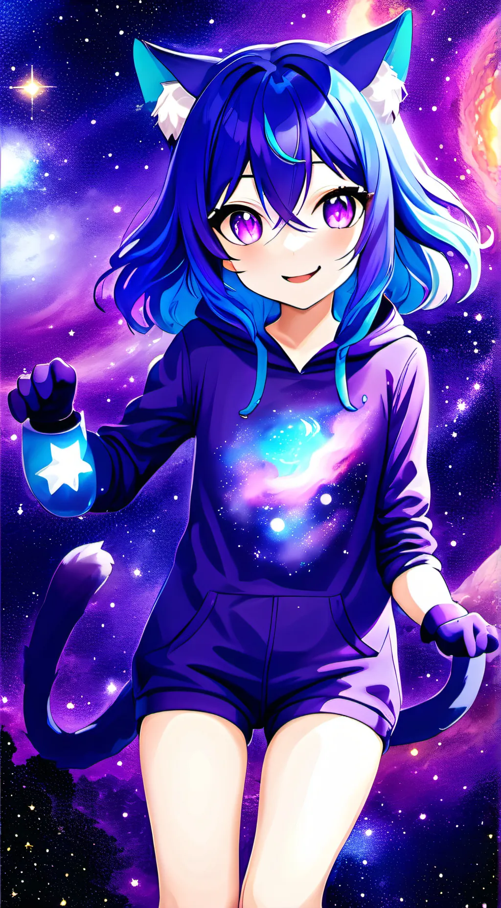 ai character: Lunar background