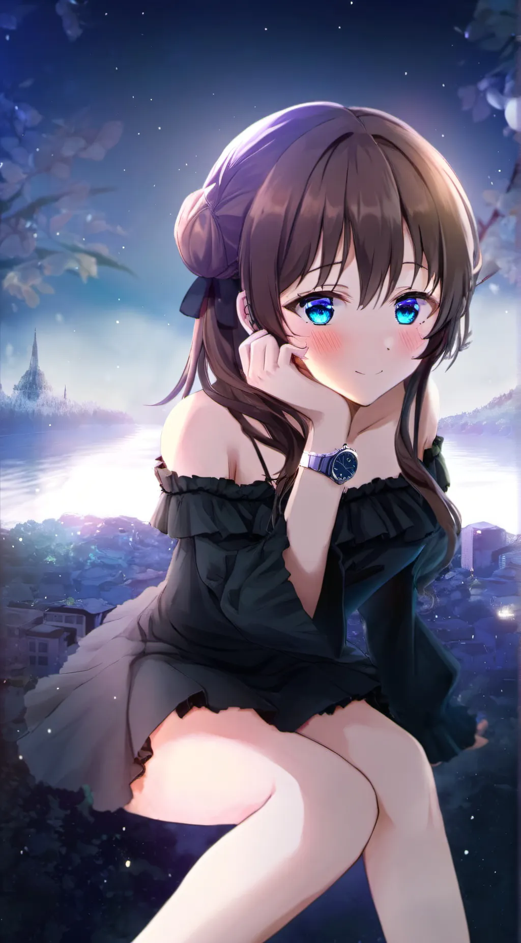 ai character: Noami background