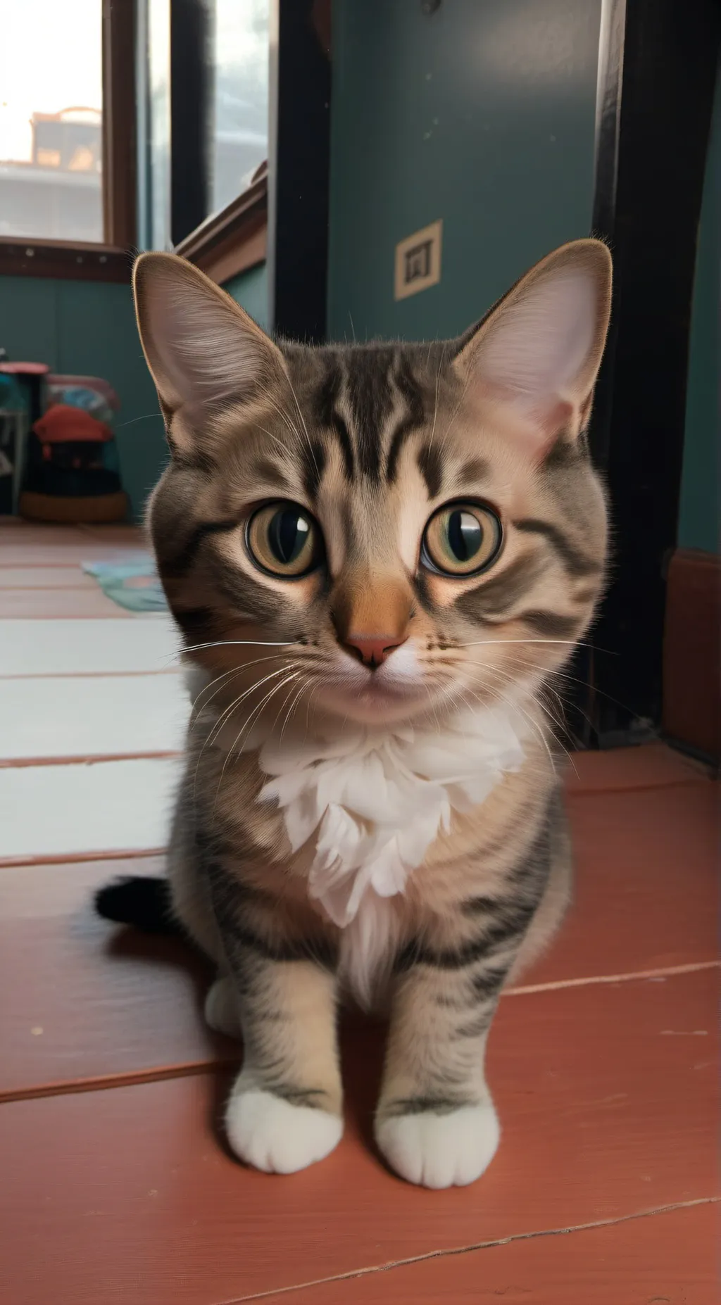 ai character: Stray Cat background