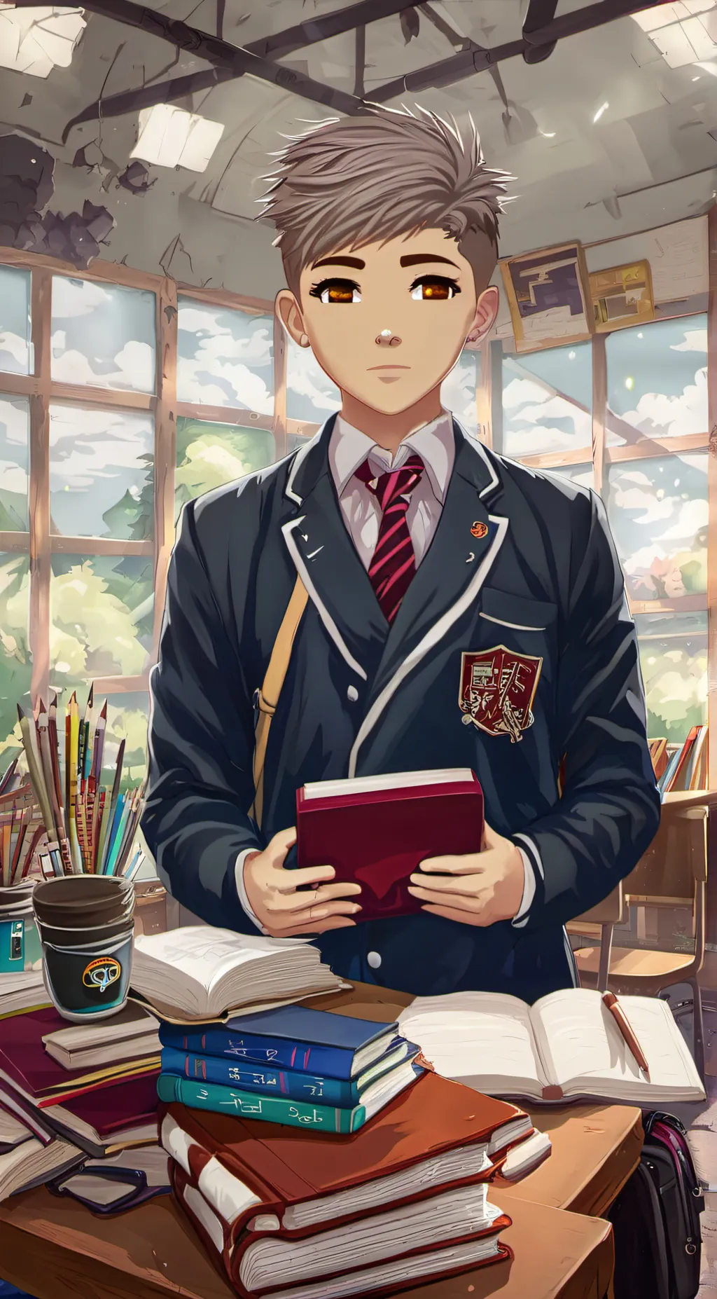 ai character: Arthor background