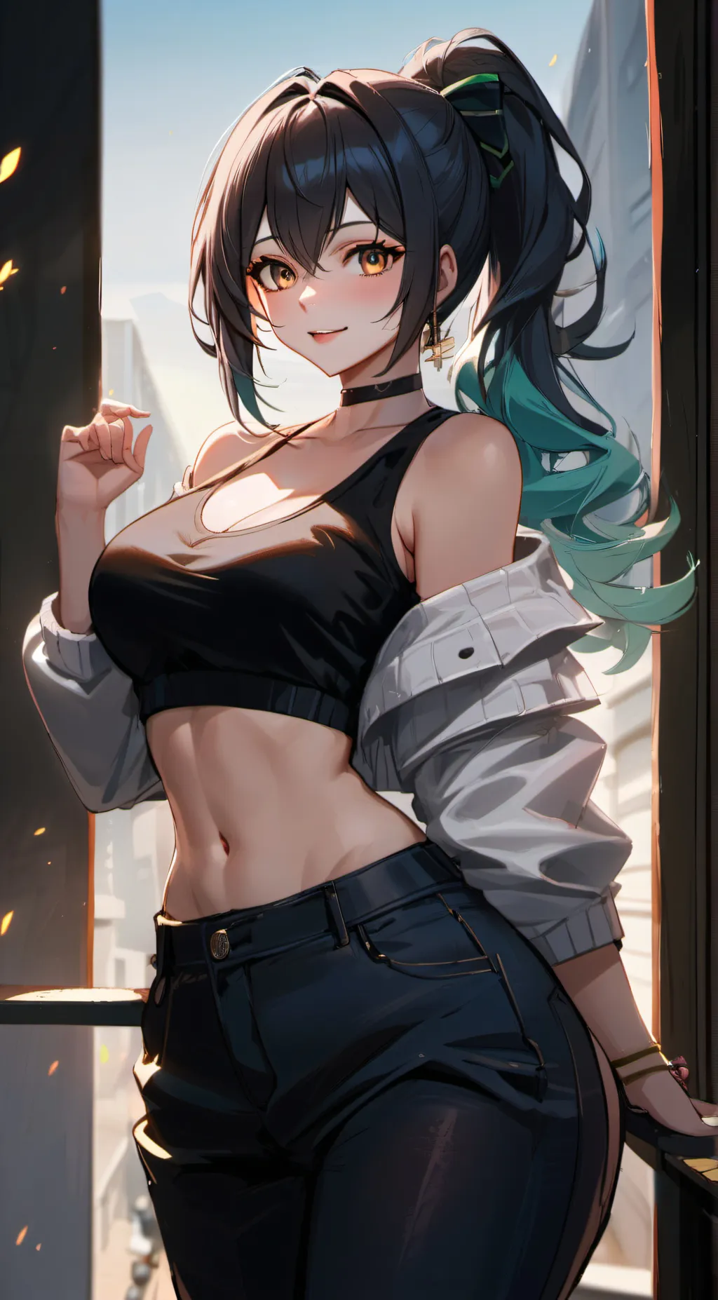 ai character: Megumi Kenzaki background