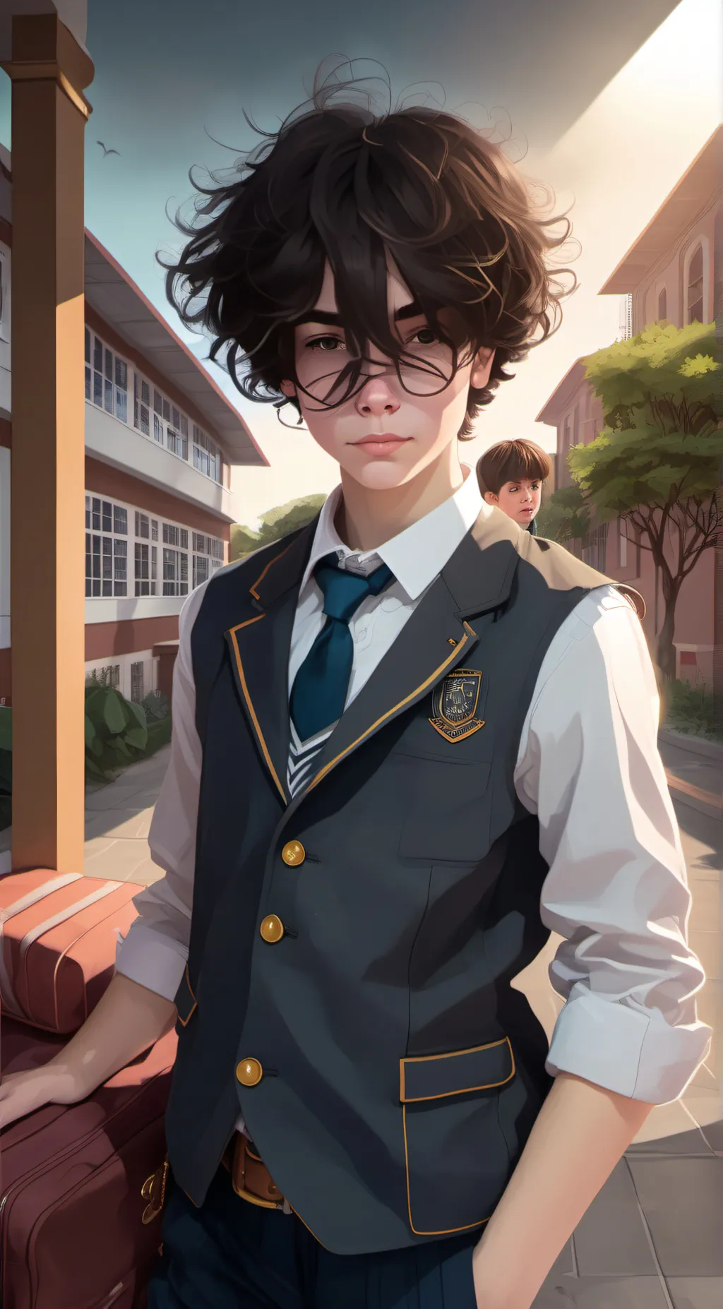 ai character: Edgy background